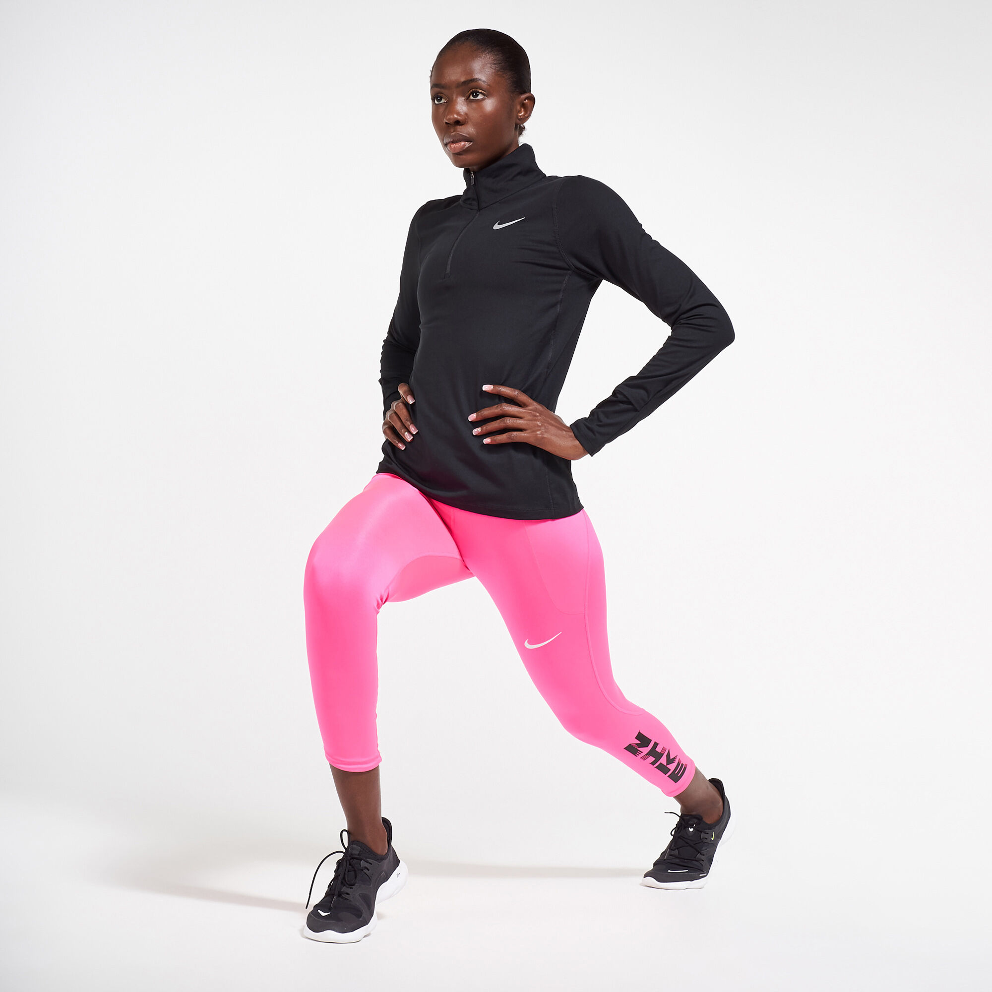 Women s Element Half Zip Hoodie Black Nike in Kuwait SSS