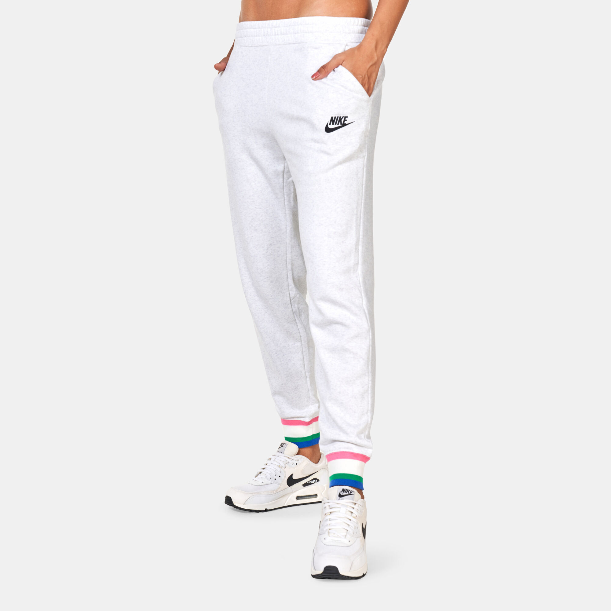Nike cotton sweatpants womens sales