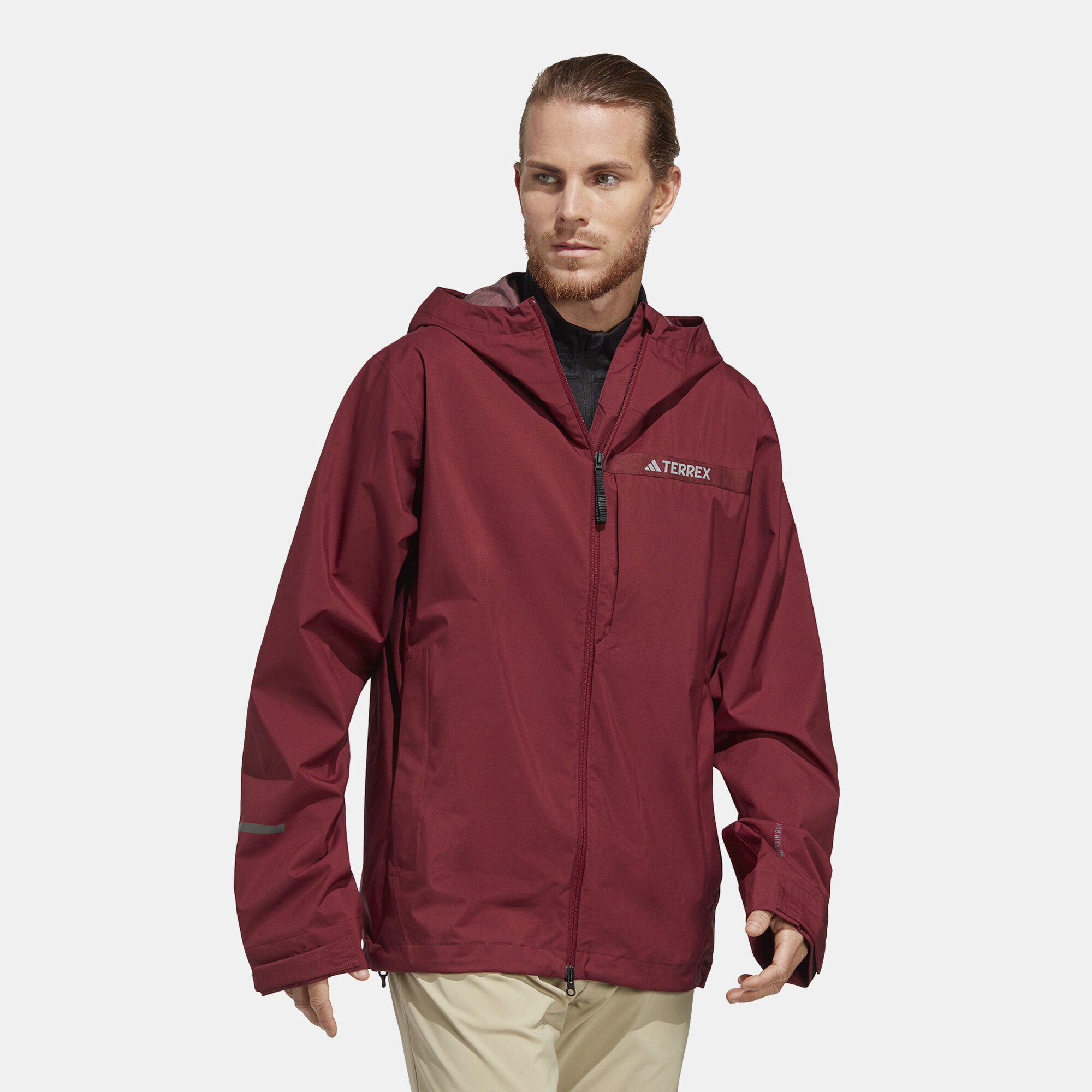 Adidas jacket maroon clearance