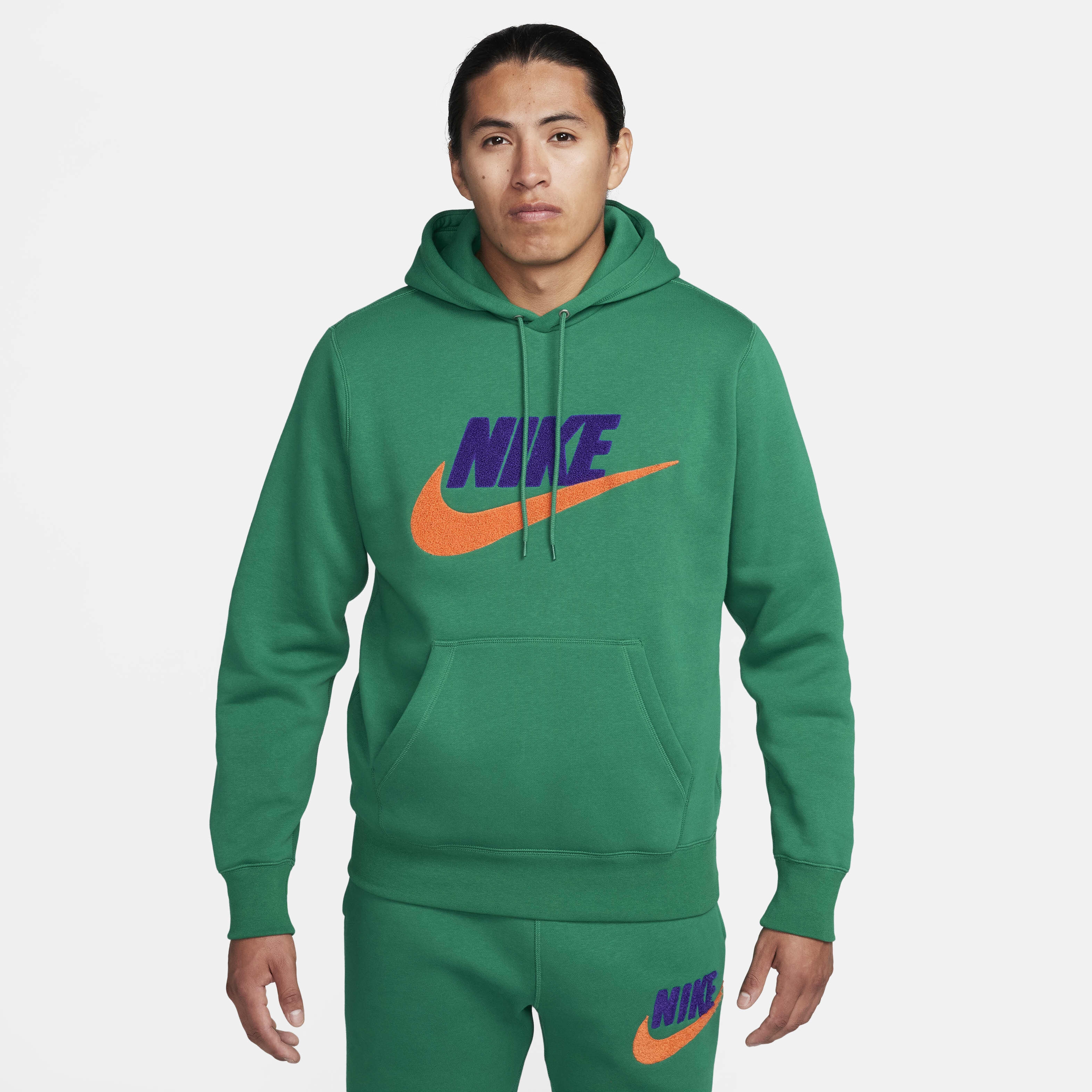Men's nike club fleece hoodie deals