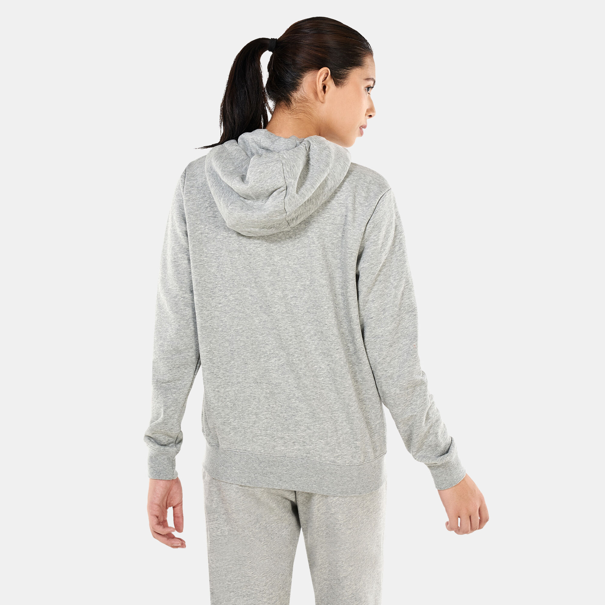 Women s Sportswear Club Fleece Full Zip Hoodie Grey Nike in Kuwait SSS