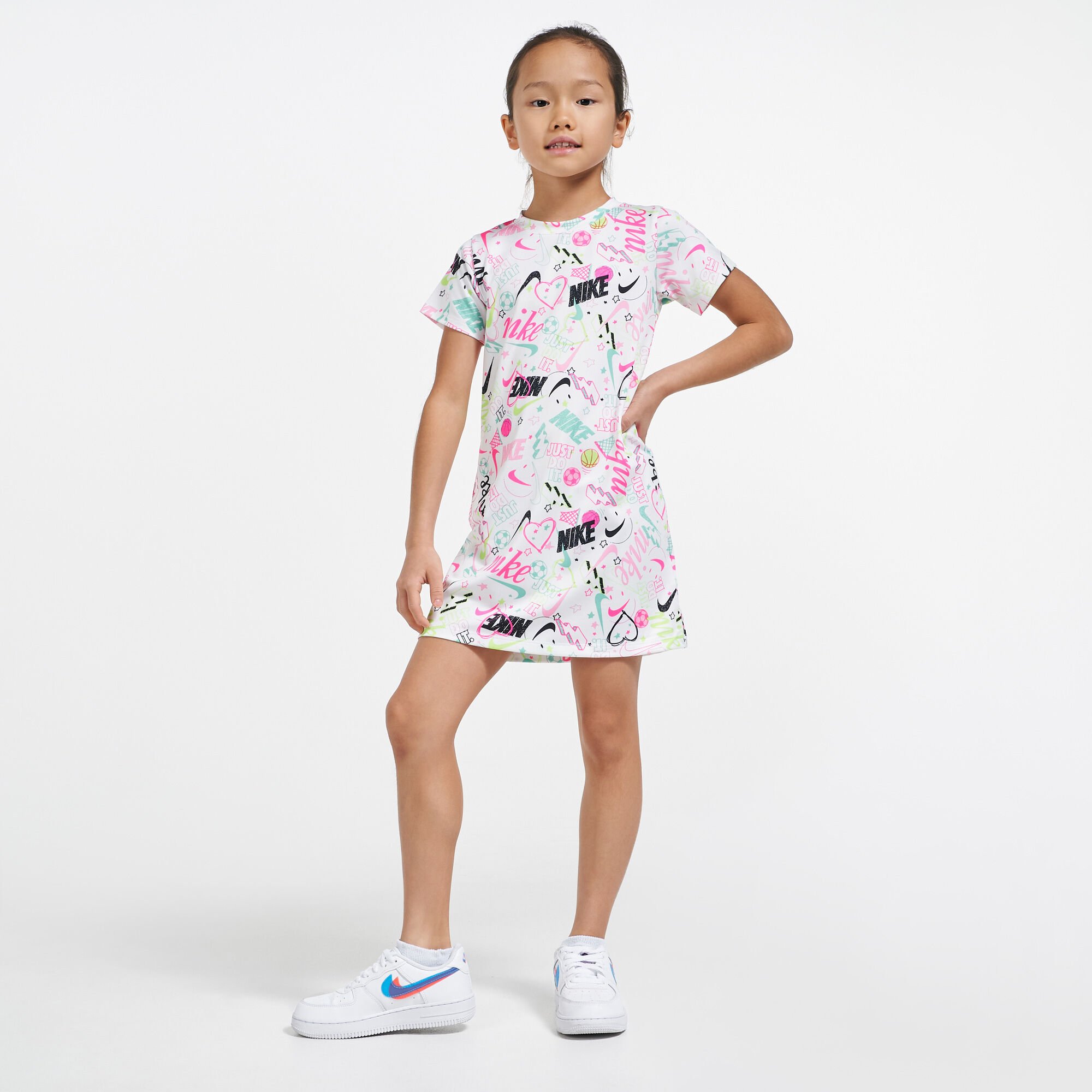 Buy Nike Kids' Sportswear Drapey Dress (Younger Kids) in Kuwait | SSS