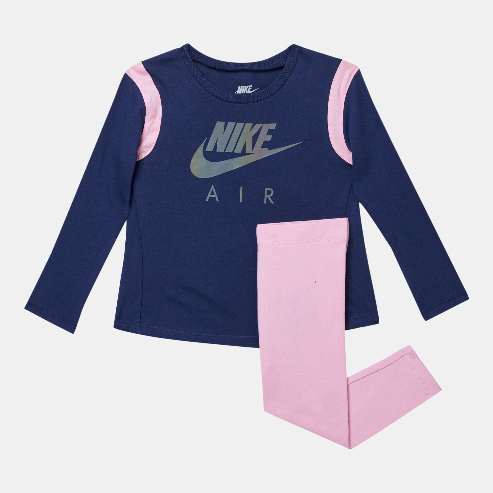 Kids Air T Shirt and Leggings Set Pink Nike in Kuwait SSS
