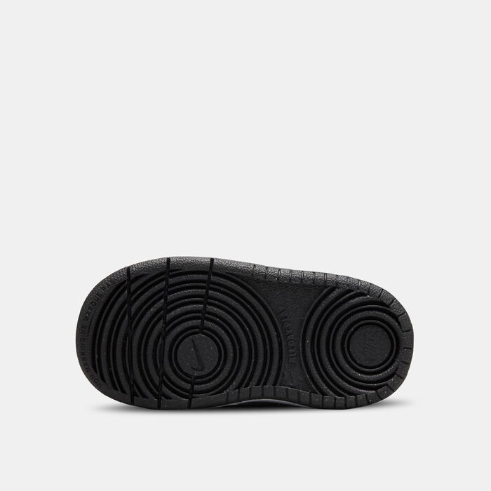 Nike Kids' Court Borough Low Recraft Shoes (Baby and Toddler) Black image number 7