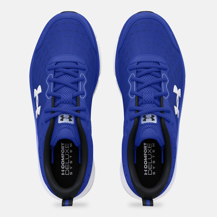 Under Armour Men's UA Charged Assert 10 Running Shoe Blue image number 4