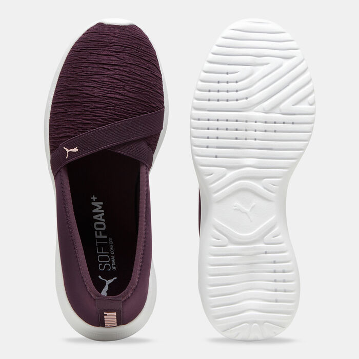 PUMA Women's Adelina Slip-On Shoe Purple image number 3