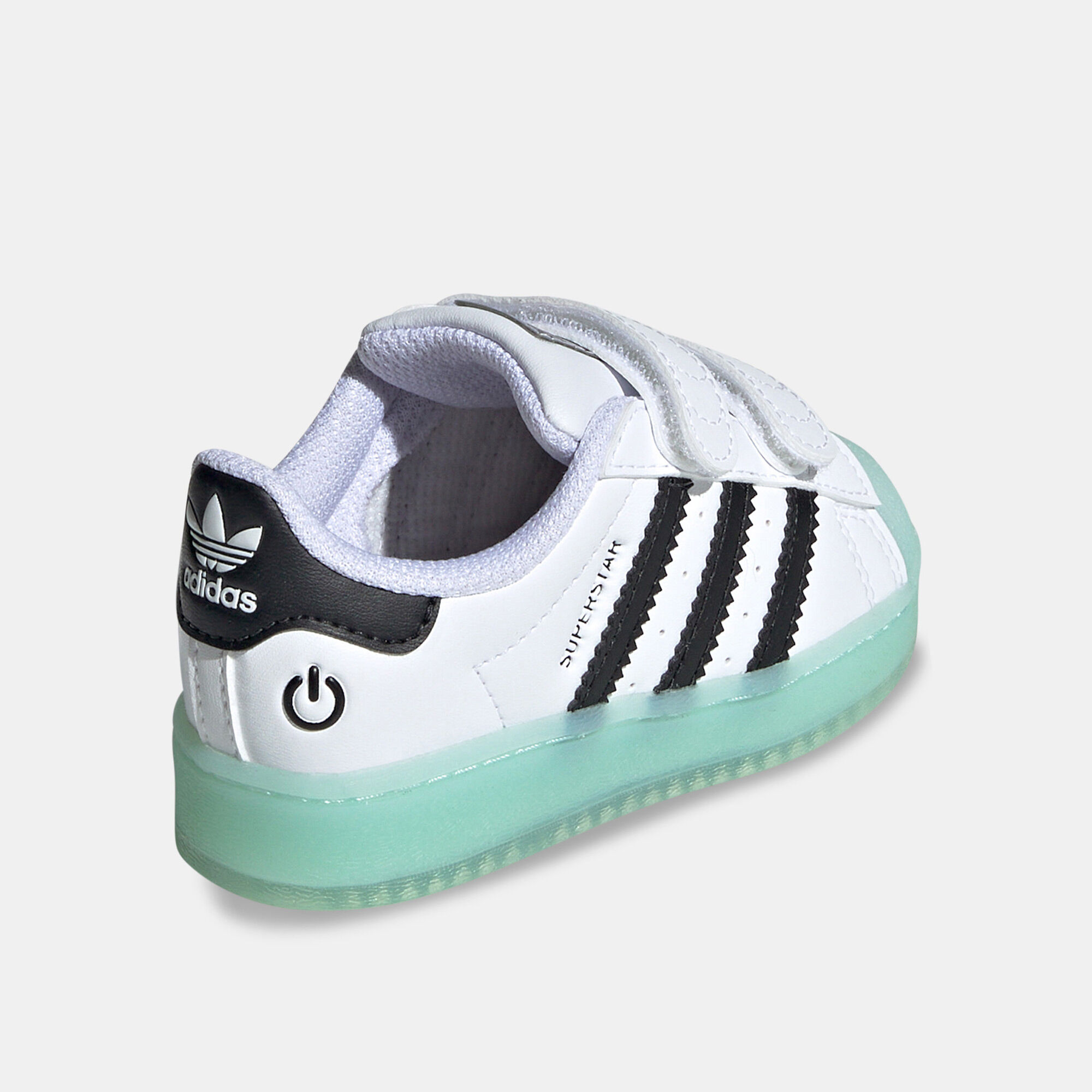 Kids Superstar LED Lights Shoes White adidas Originals in Kuwait SSS