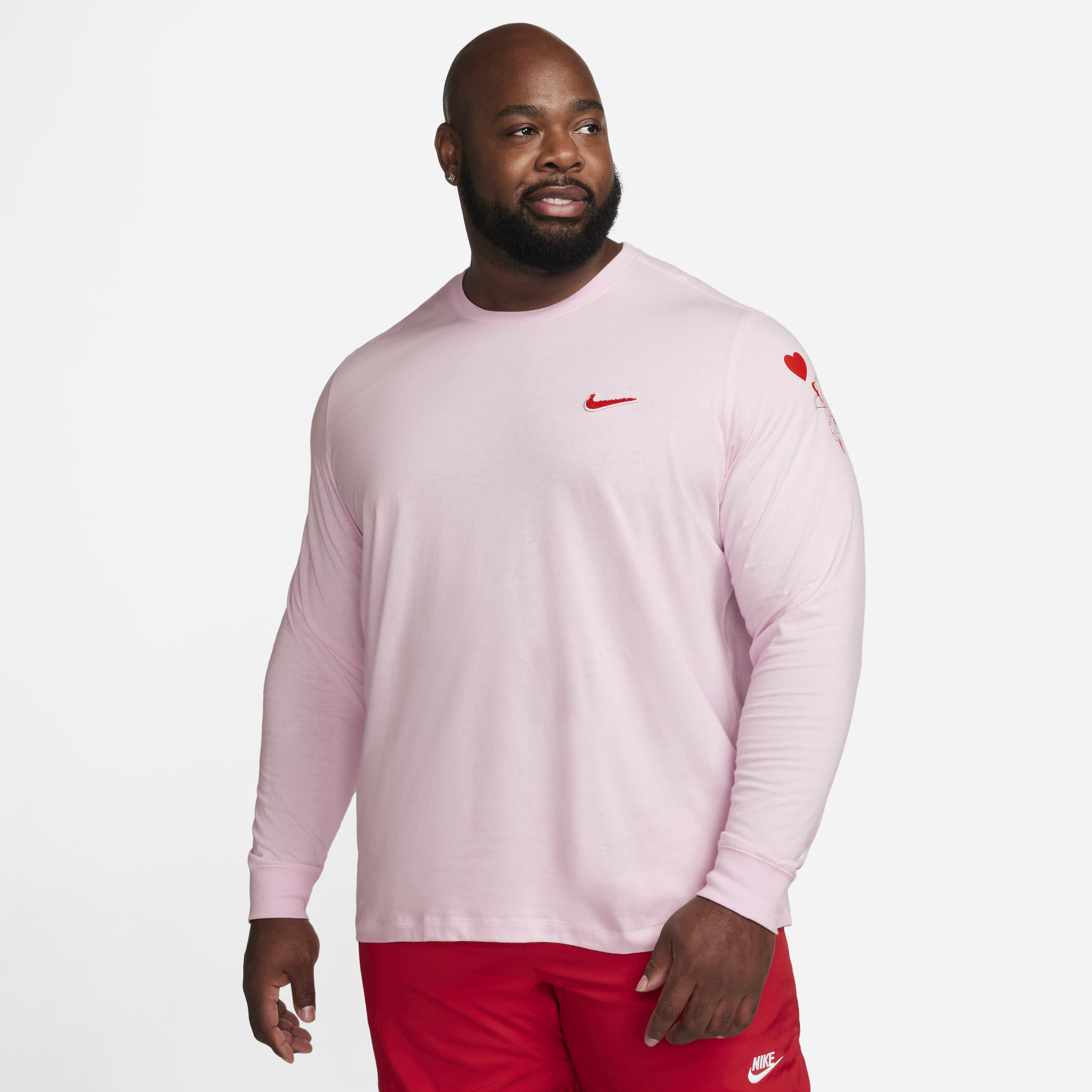 Sportswear Long Sleeve T Shirt Pink Nike in Kuwait SSS