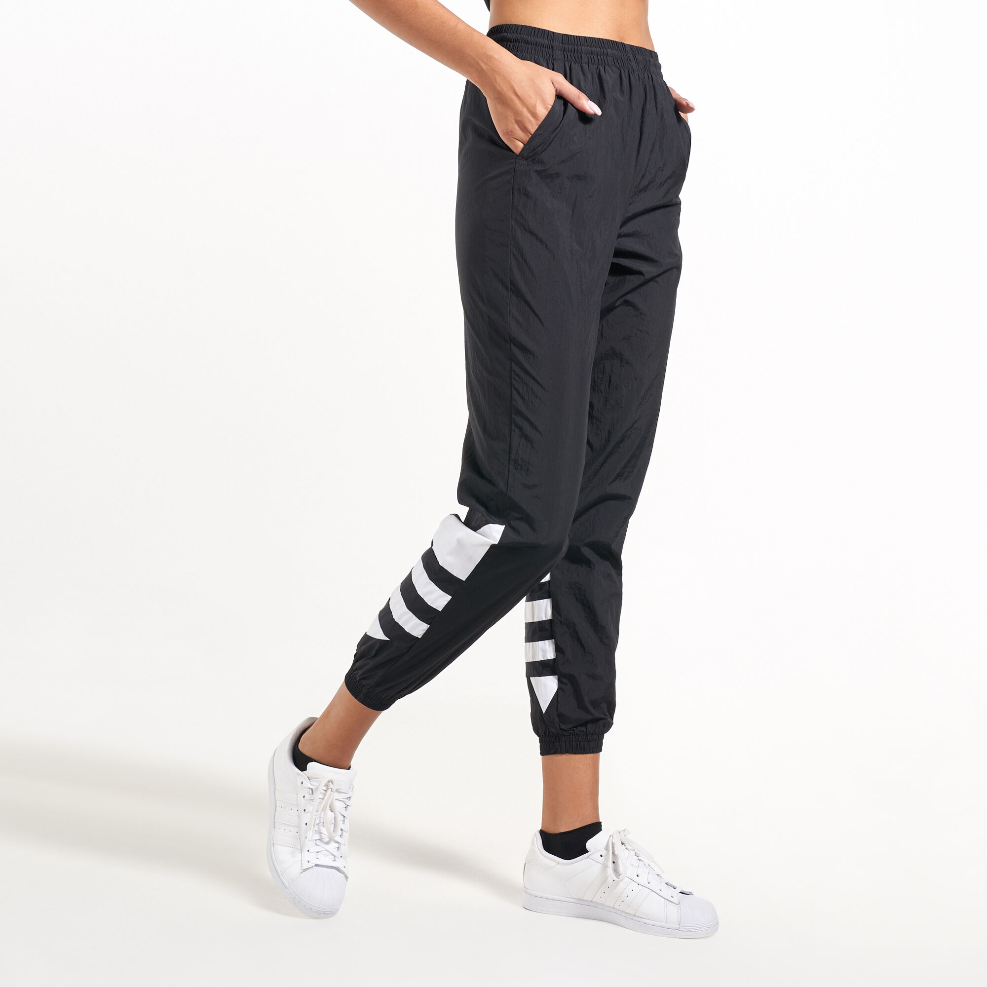 Women's adidas originals large logo jogger pants online