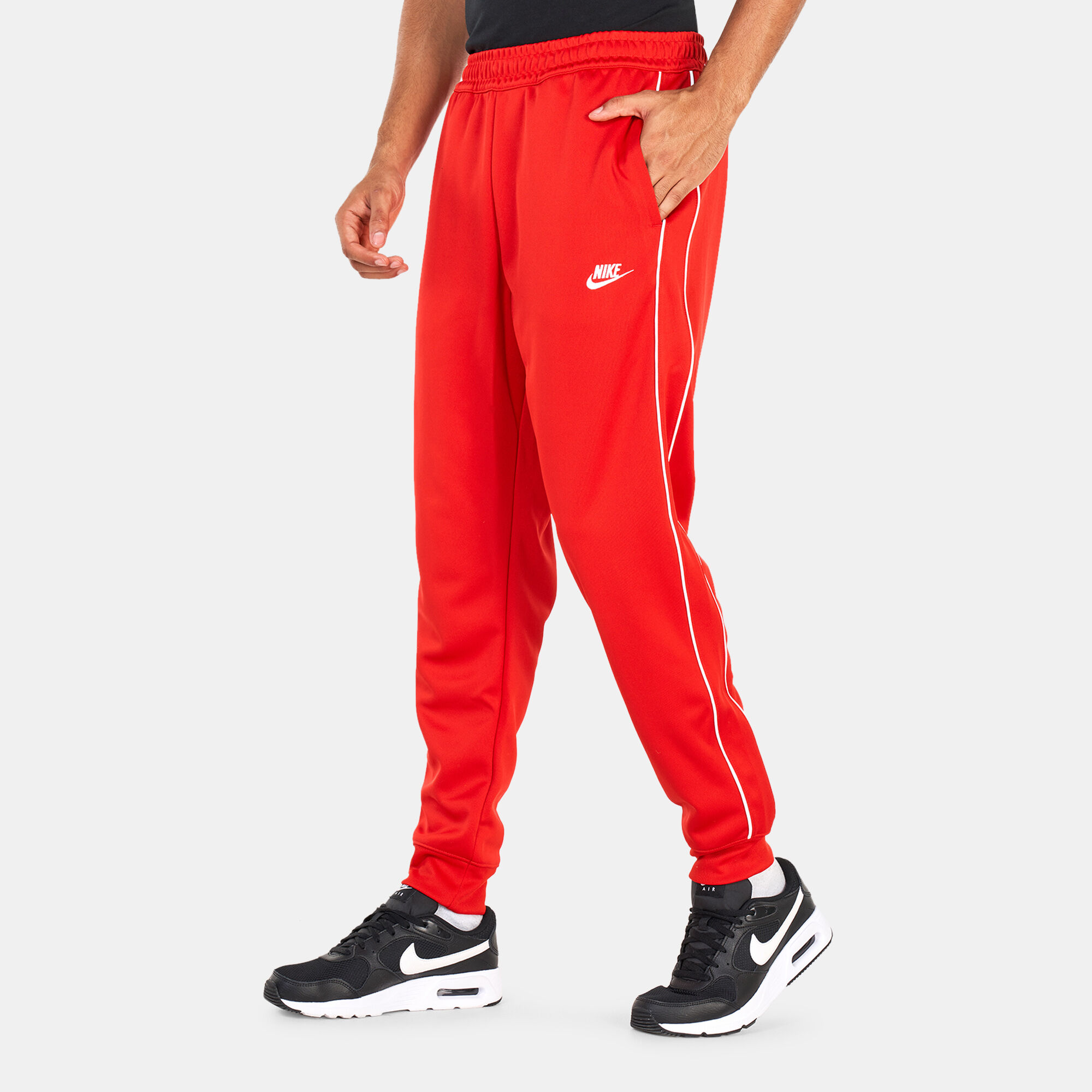 Mens red nike track pants 2025