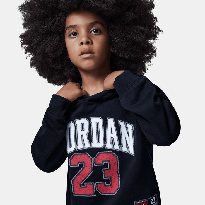 Jordan Kids' Fleece Hoodie Black image number 3