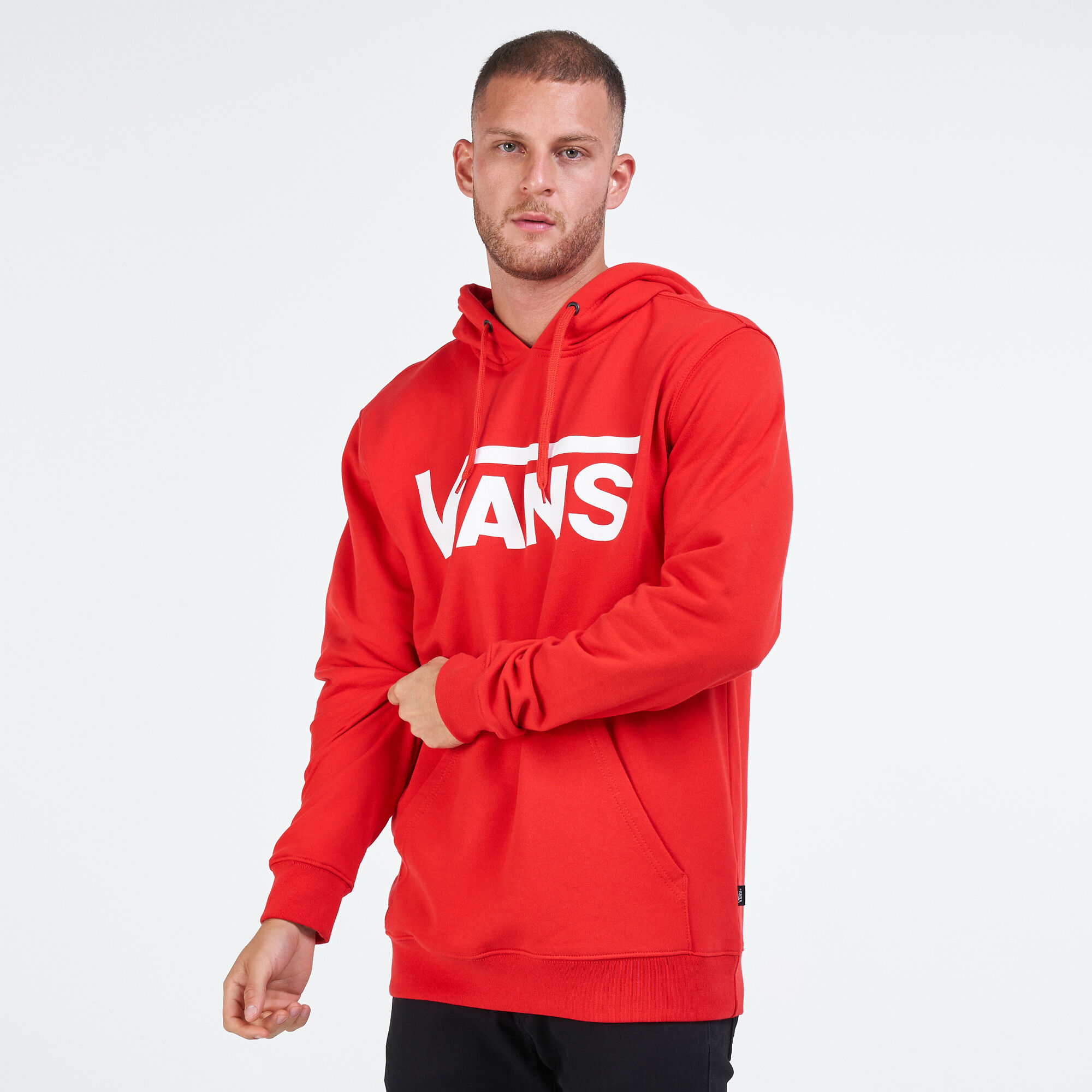 Red vans jumper sales