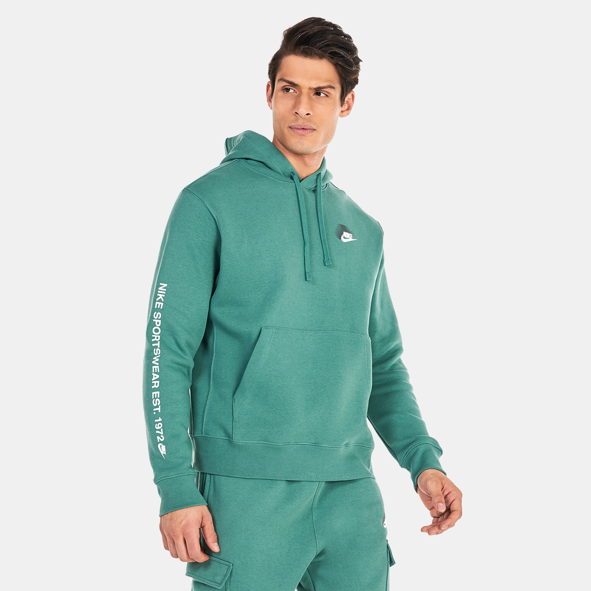Nike nsw hoodie green online