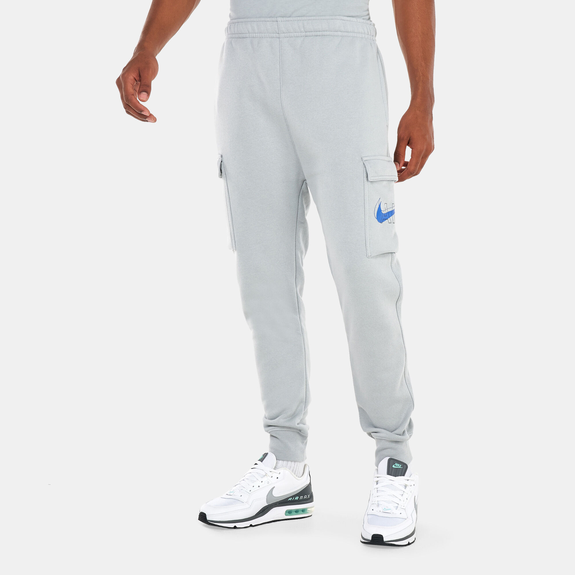Mens Sportswear Cargo Air Sweatpants Grey Nike in Kuwait SSS