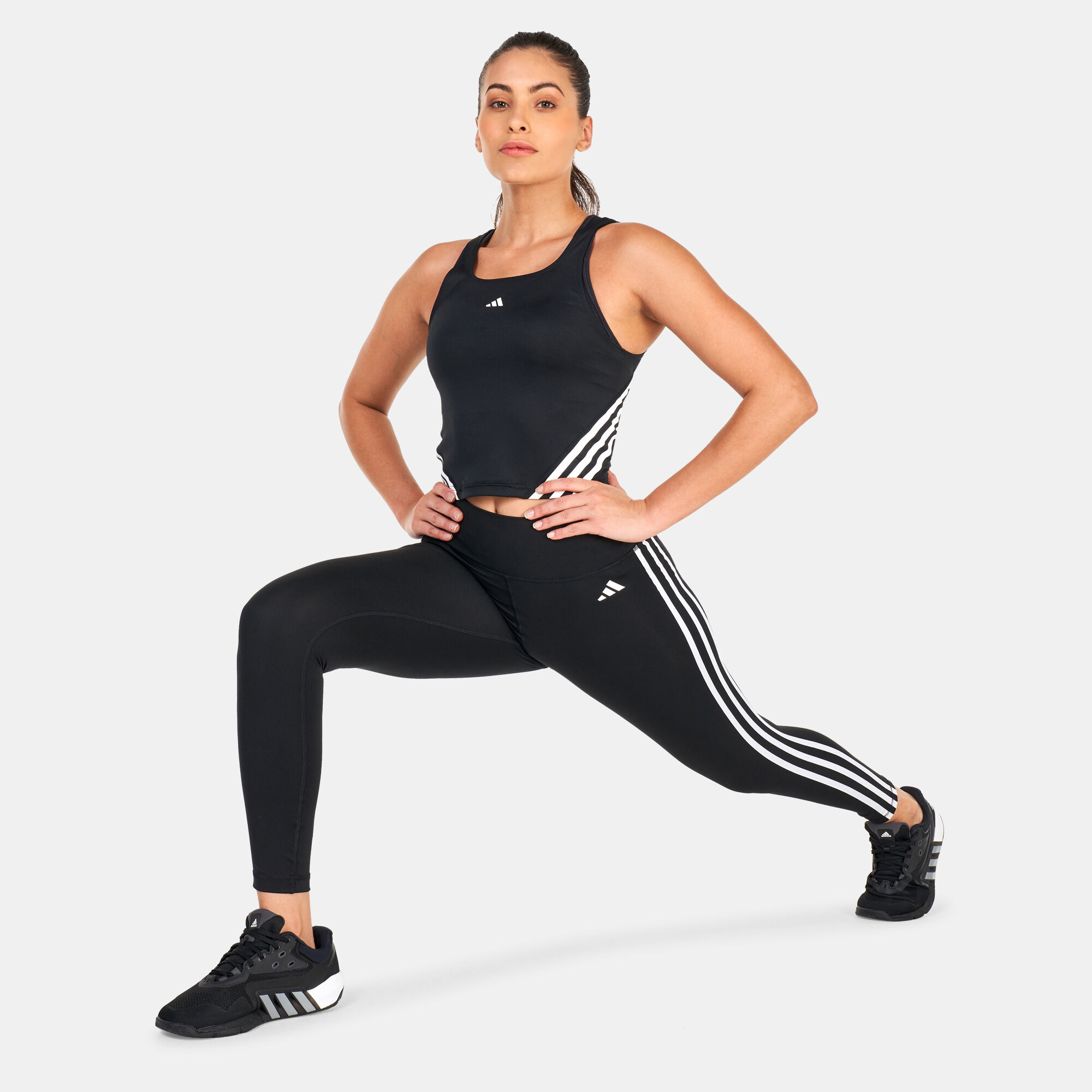 Adidas high waisted training pants store