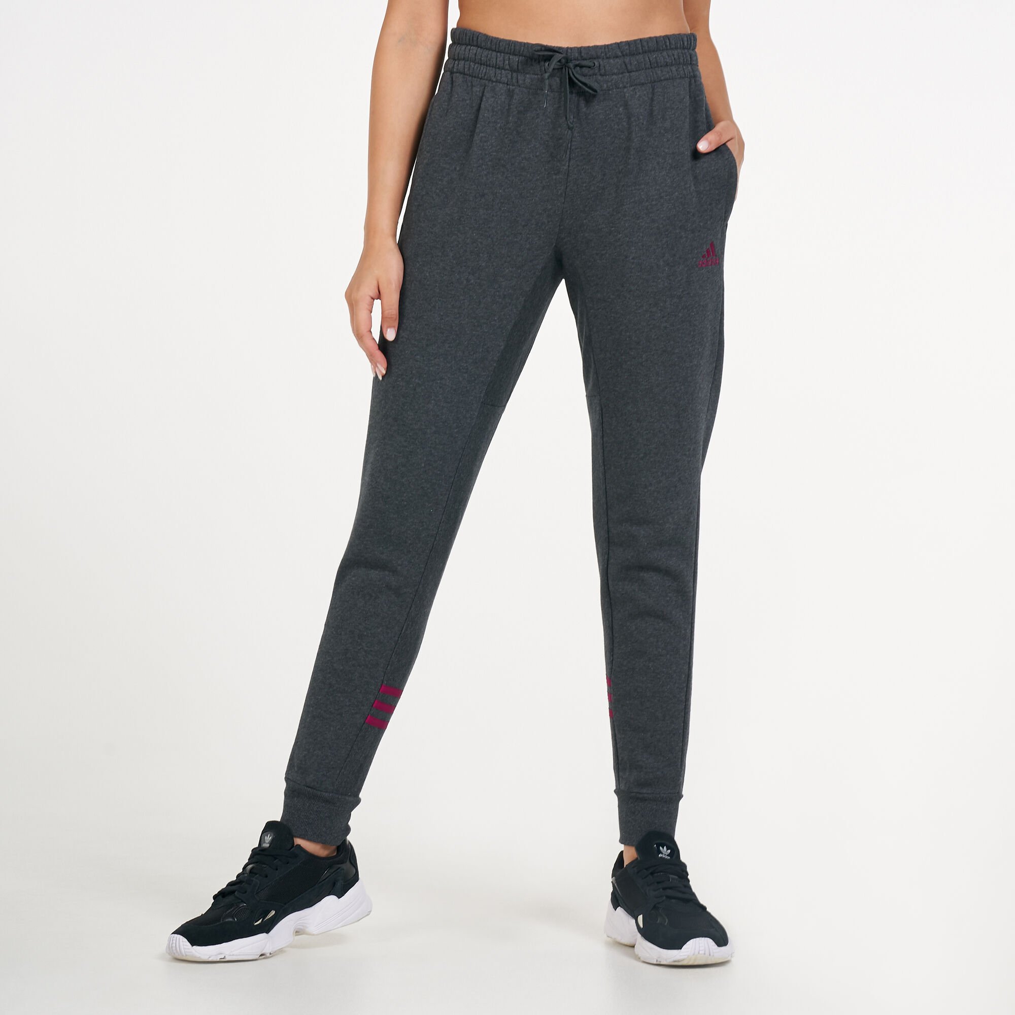 Adidas women's sales cotton sweatpants