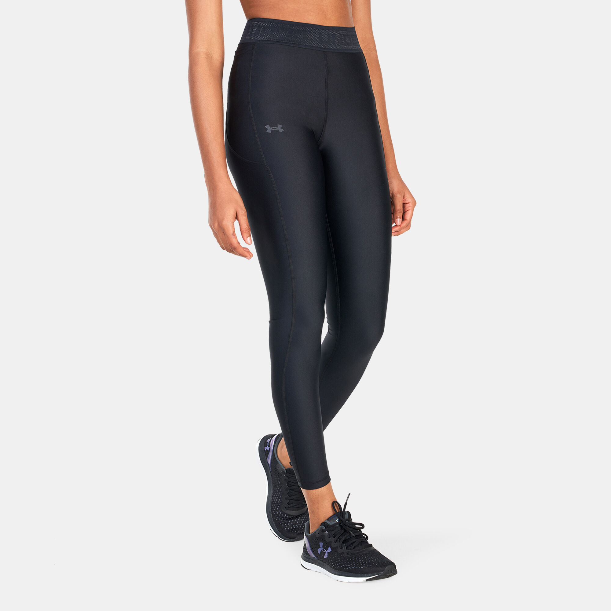 Buy Under Armour Women s Armour Branded Leggings Black in Kuwait SSS