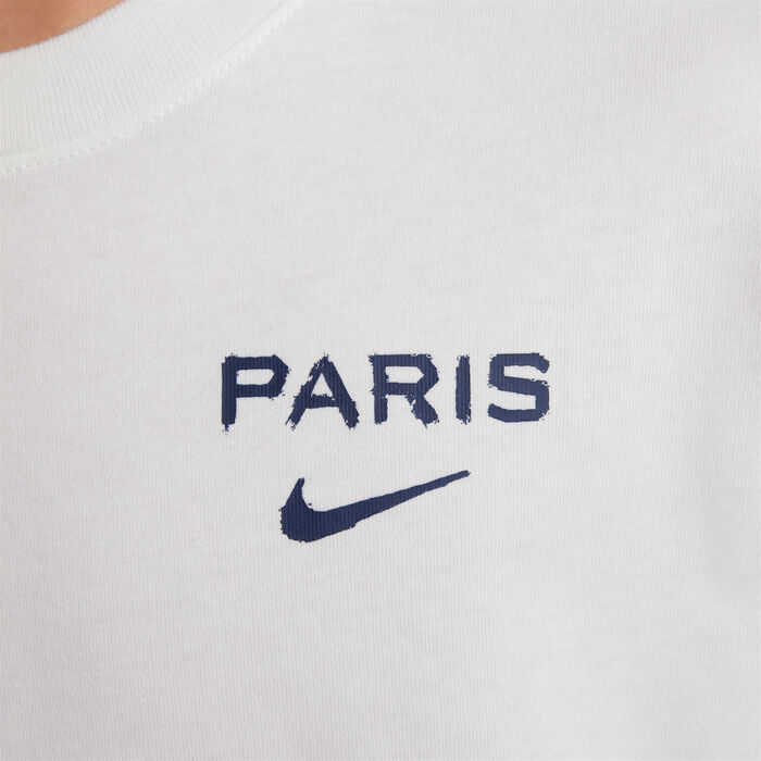Nike Kids' Paris Saint-Germain Graphic T-Shirt White image number 4