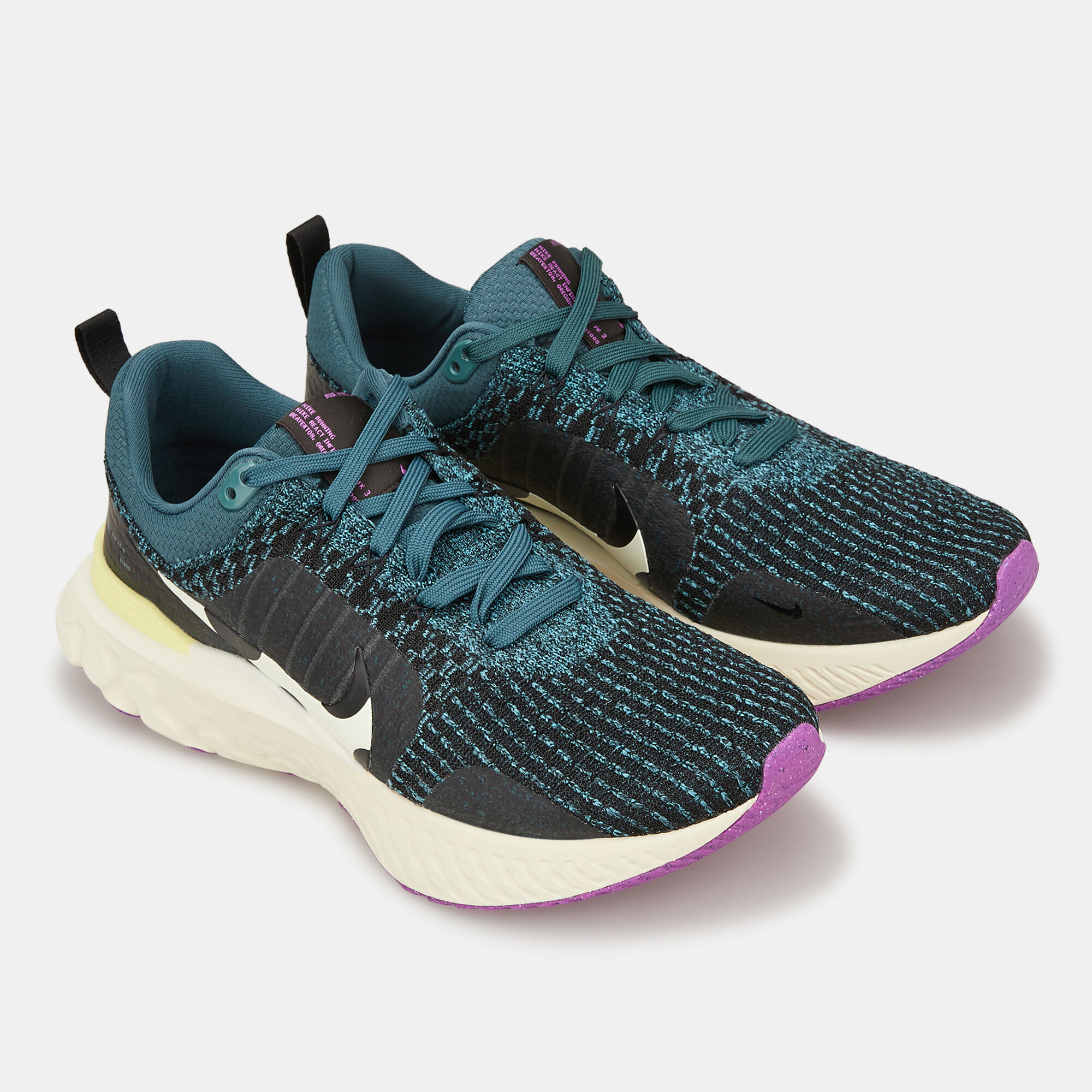 Men s React Infinity Run Flyknit 3 Shoe Green Nike in Kuwait SSS