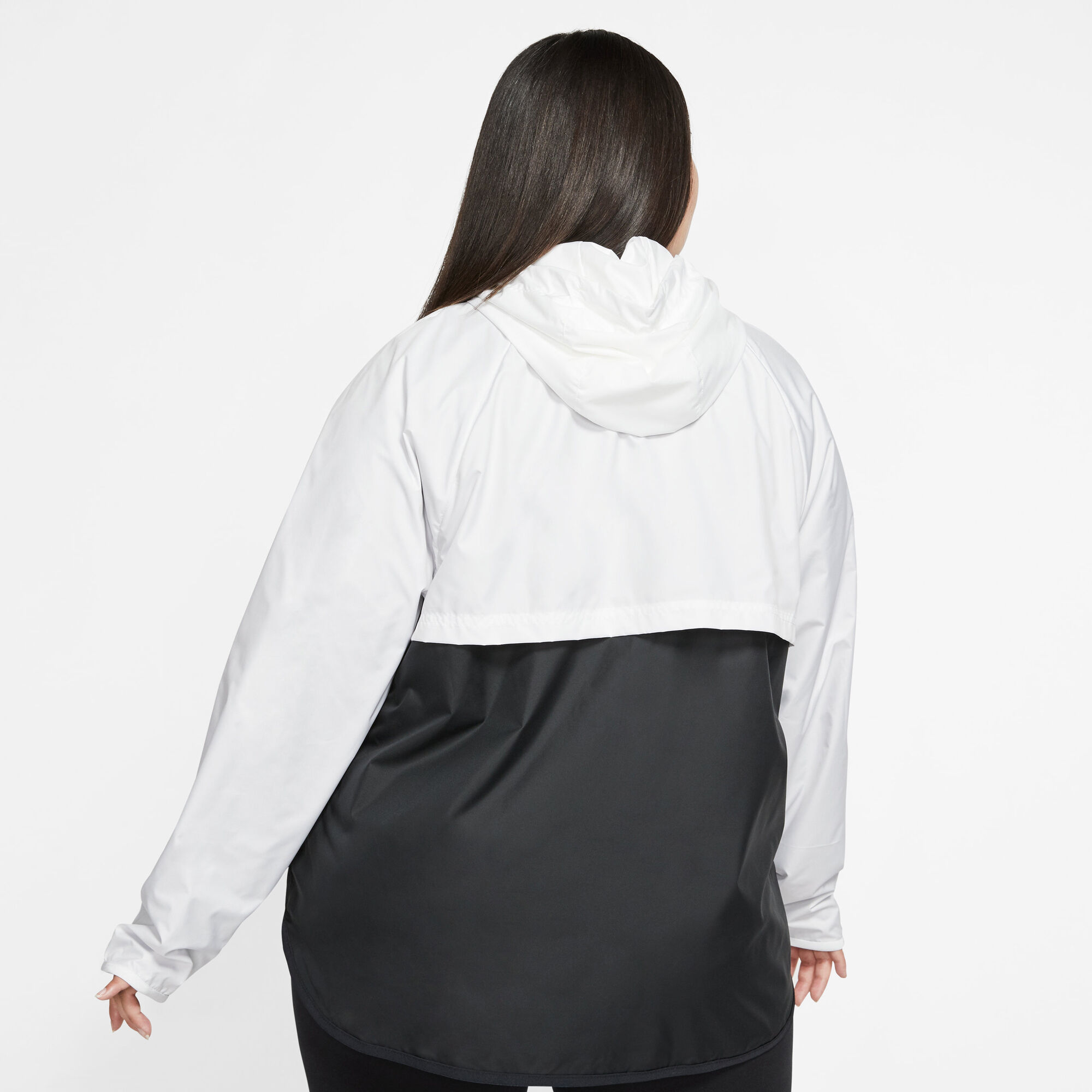 Plus size store windbreaker jacket nike