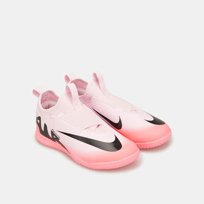 Nike Kids' Mercurial Vapor 15 Academy Indoor Court Football Shoes (Younger and Older Kids) Pink