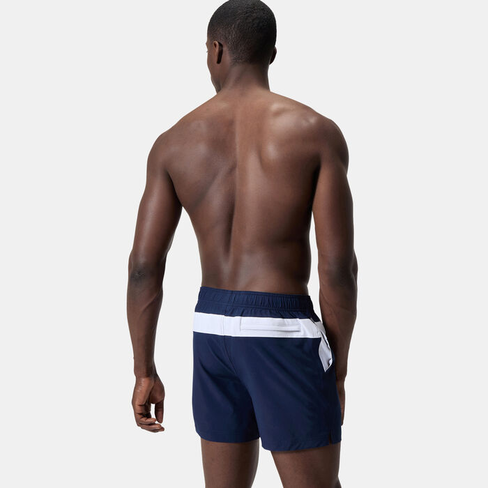 Speedo Men's Colourblock Volley Swimming Shorts Blue image number 1