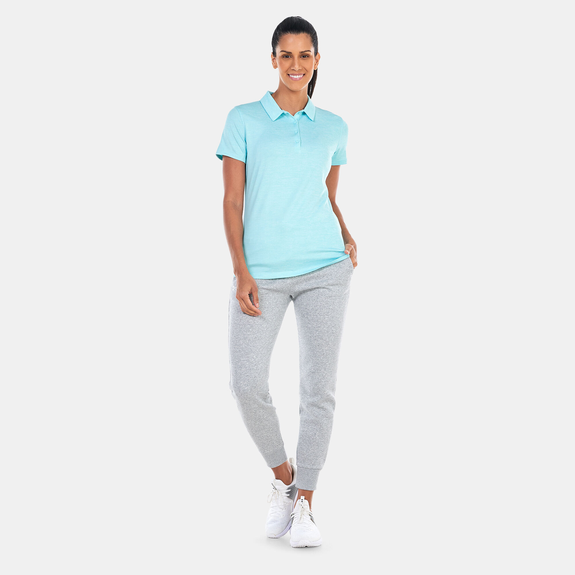 Women s UA Playoff Polo Shirt Blue Under Armour in Kuwait SSS