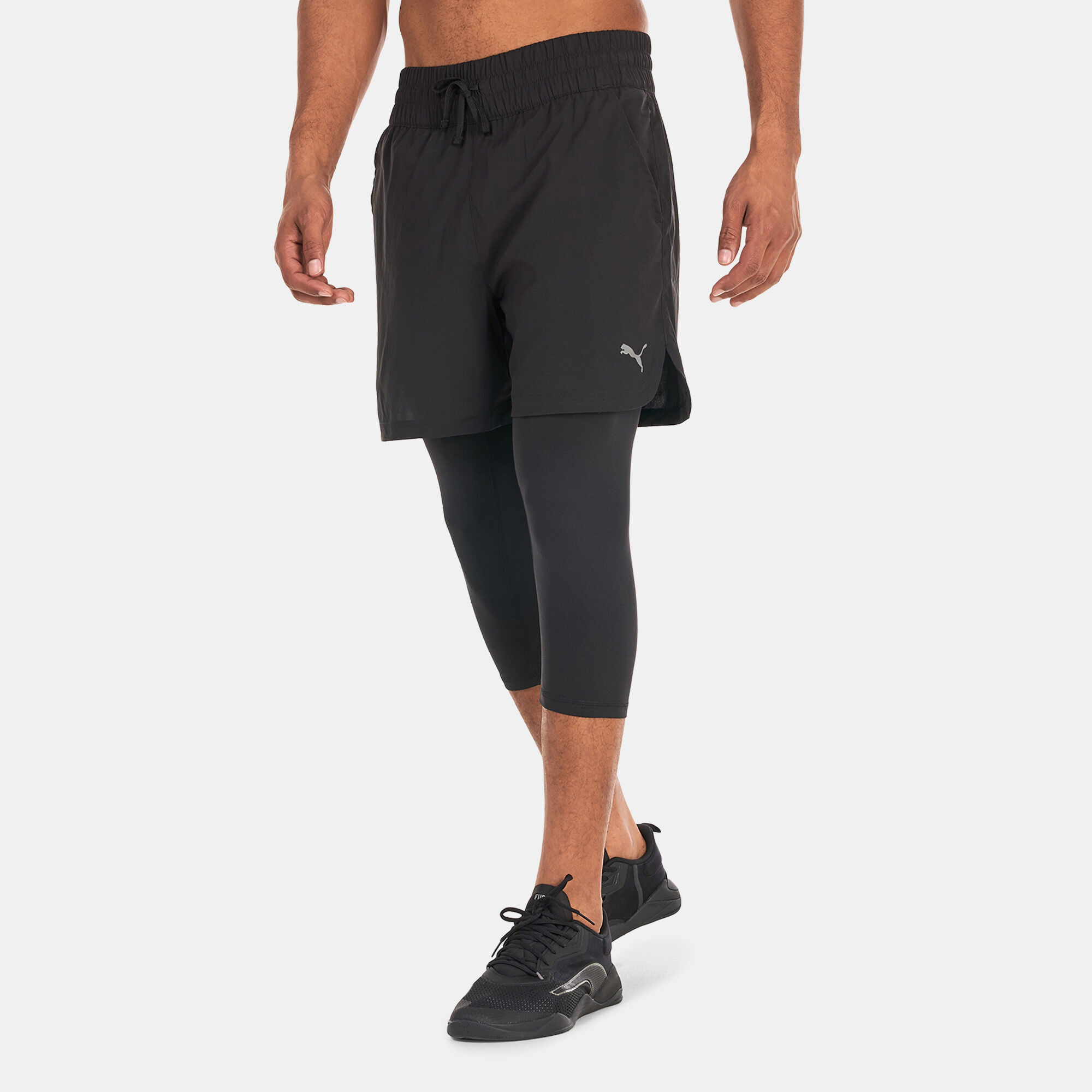 Men s Studio 2 in 1 Training Shorts Black PUMA in Kuwait SSS