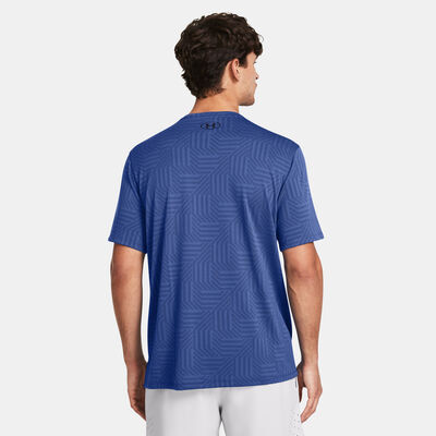 Under Armour Men's UA Tech Vent Geotessa Training T-Shirt Blue