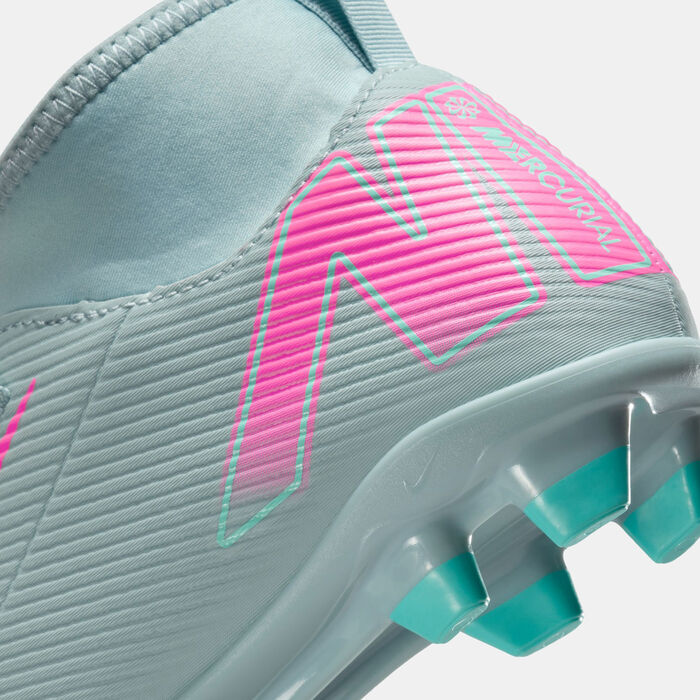 Nike Kids' Mercurial Superfly 10 Club Multi Ground Football Shoes Green image number 5