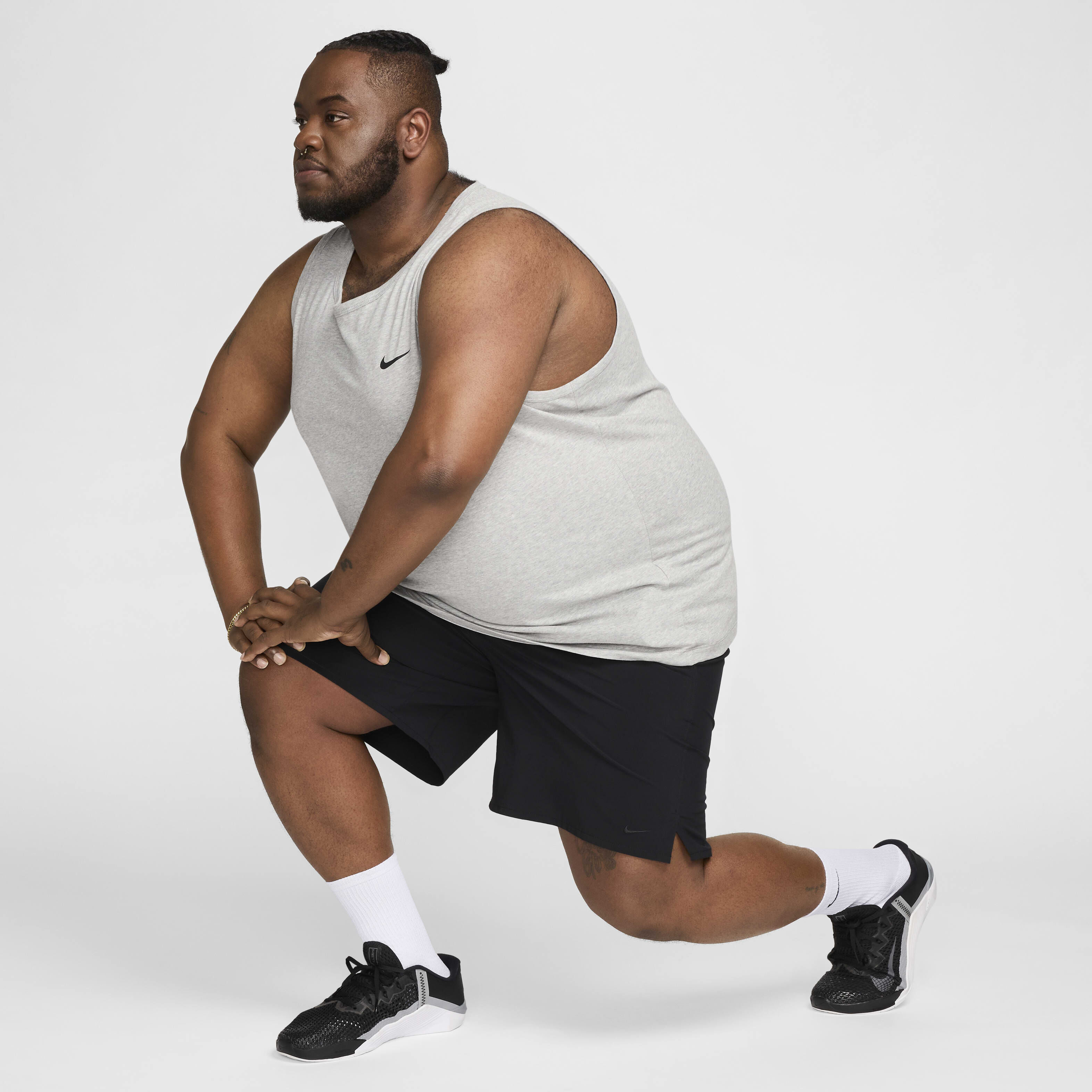 Men s Dri FIT Training Tank Grey Nike in Kuwait SSS
