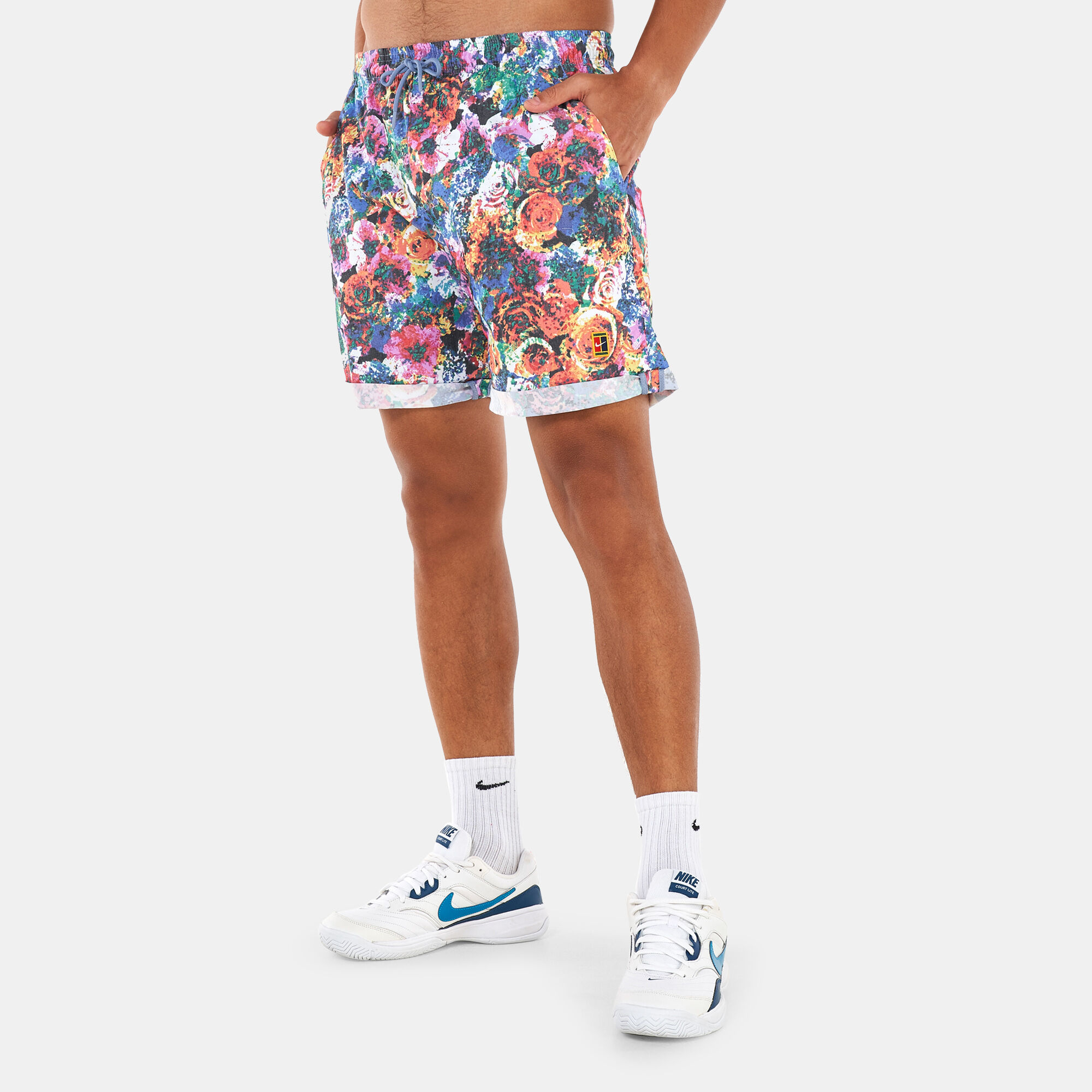 Men s Court Dri FIT Print Tennis Shorts Multi Nike in Kuwait SSS