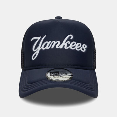 New Era Men's MLB New York Yankees Trucker Cap Blue