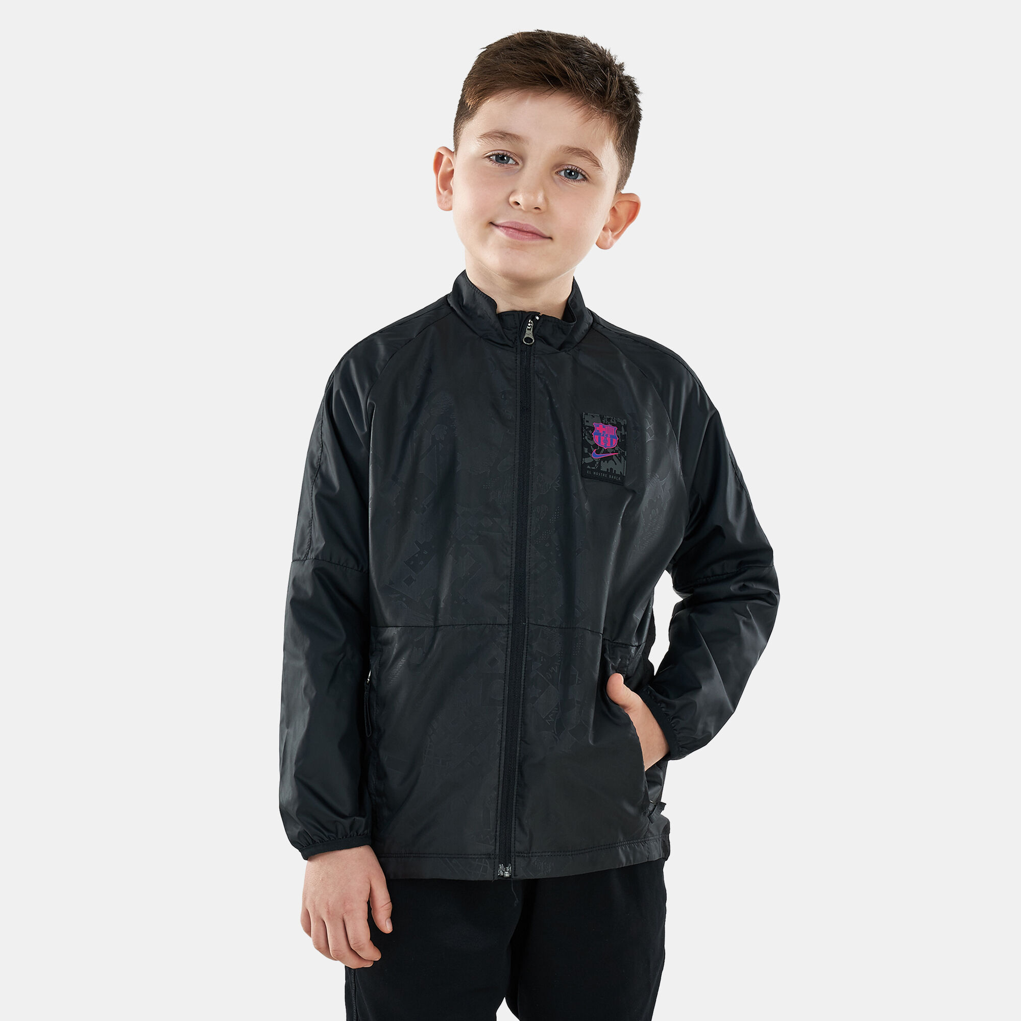 Buy Nike Kids Dri FIT F.C. Barcelona Football Jacket Older Kids