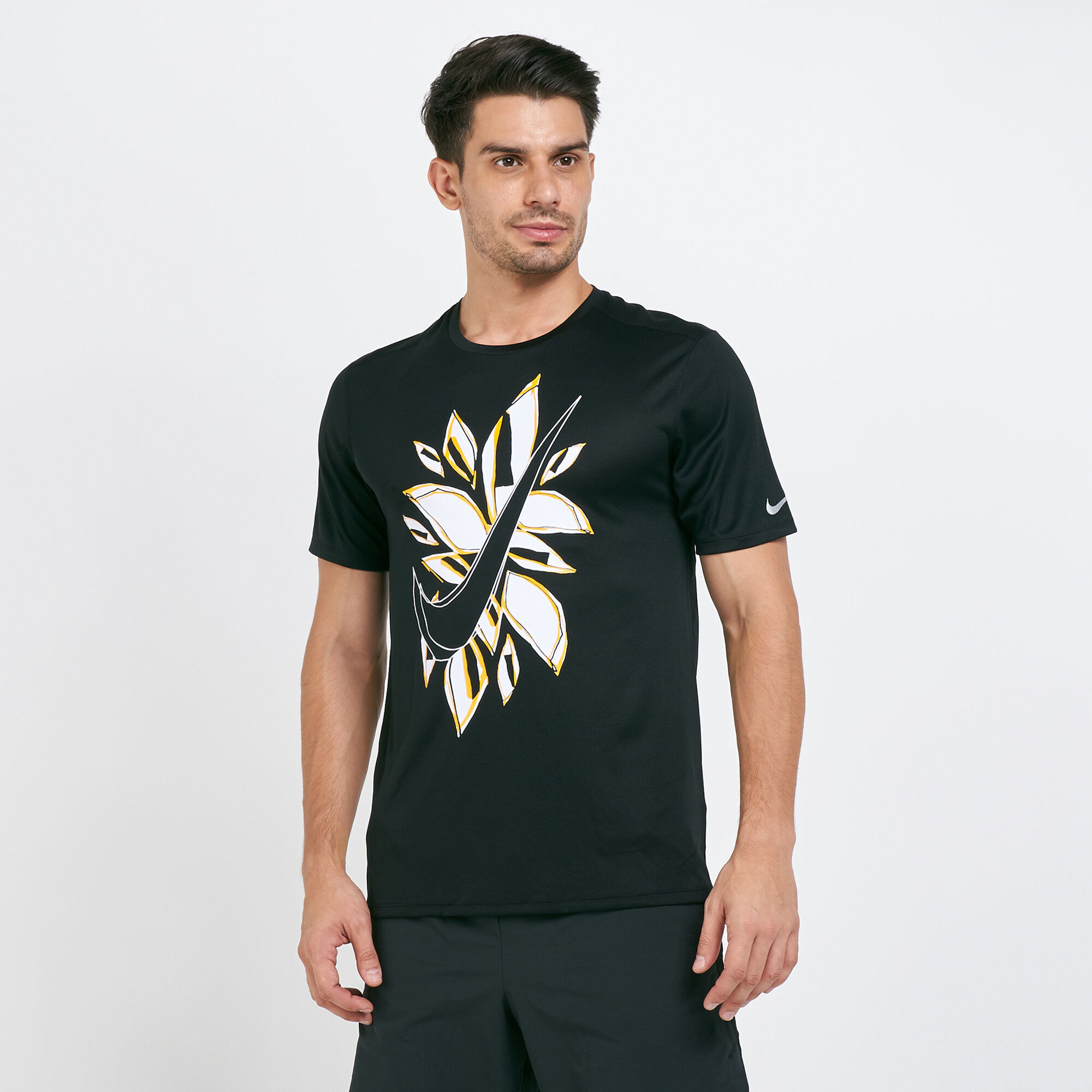 Nike floral store t shirt mens