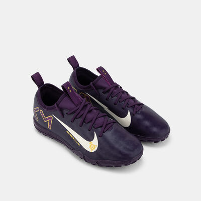 Nike Kids' Mercurial Vapor 16 Academy KM Turf Ground Football Shoes Purple
