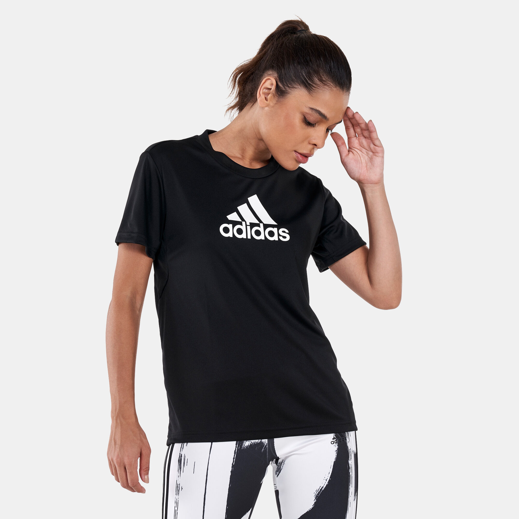 Tee shirt 2025 sport adidas femme