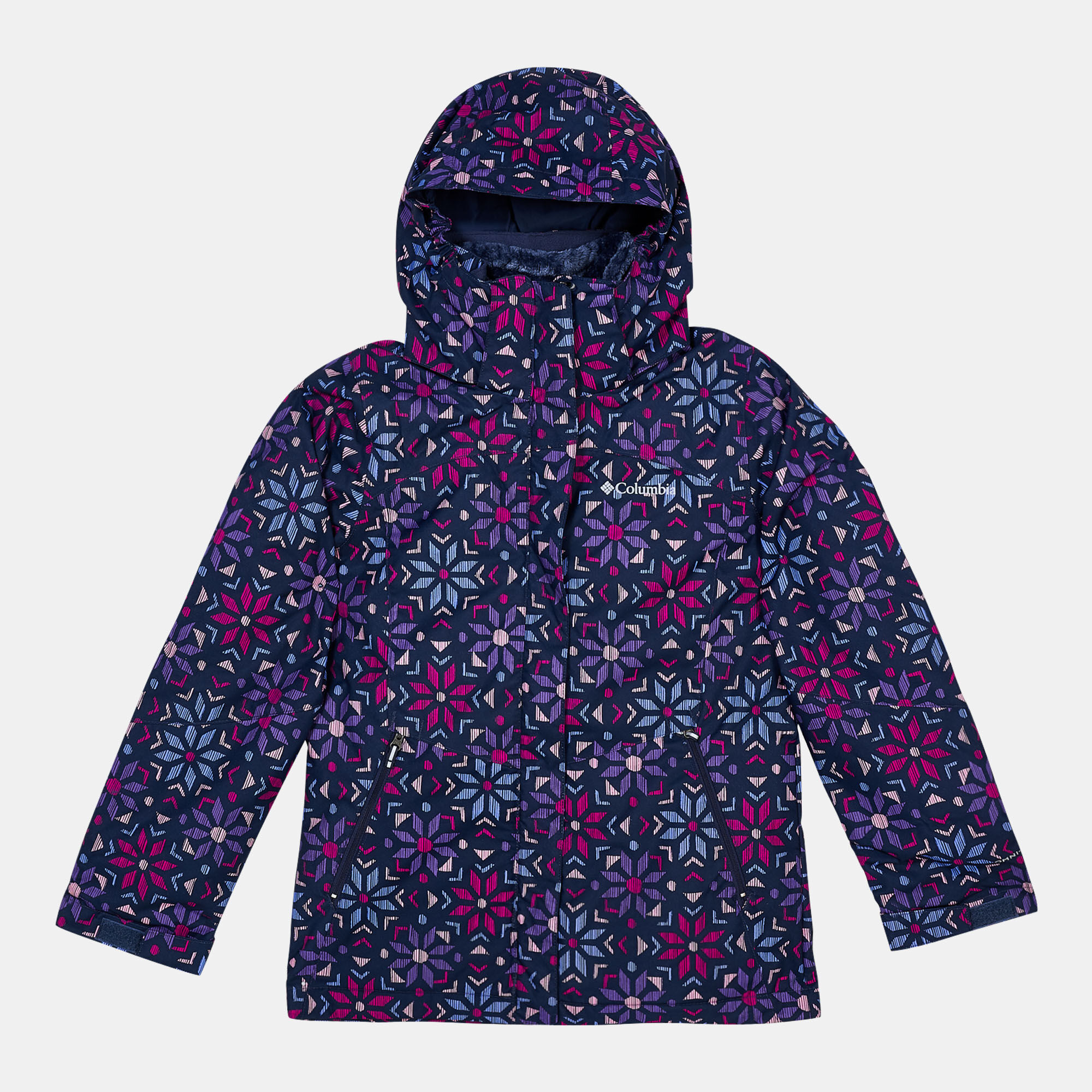 Kids Bugaboo II Fleece Interchange Jacket Purple Columbia in Kuwait SSS