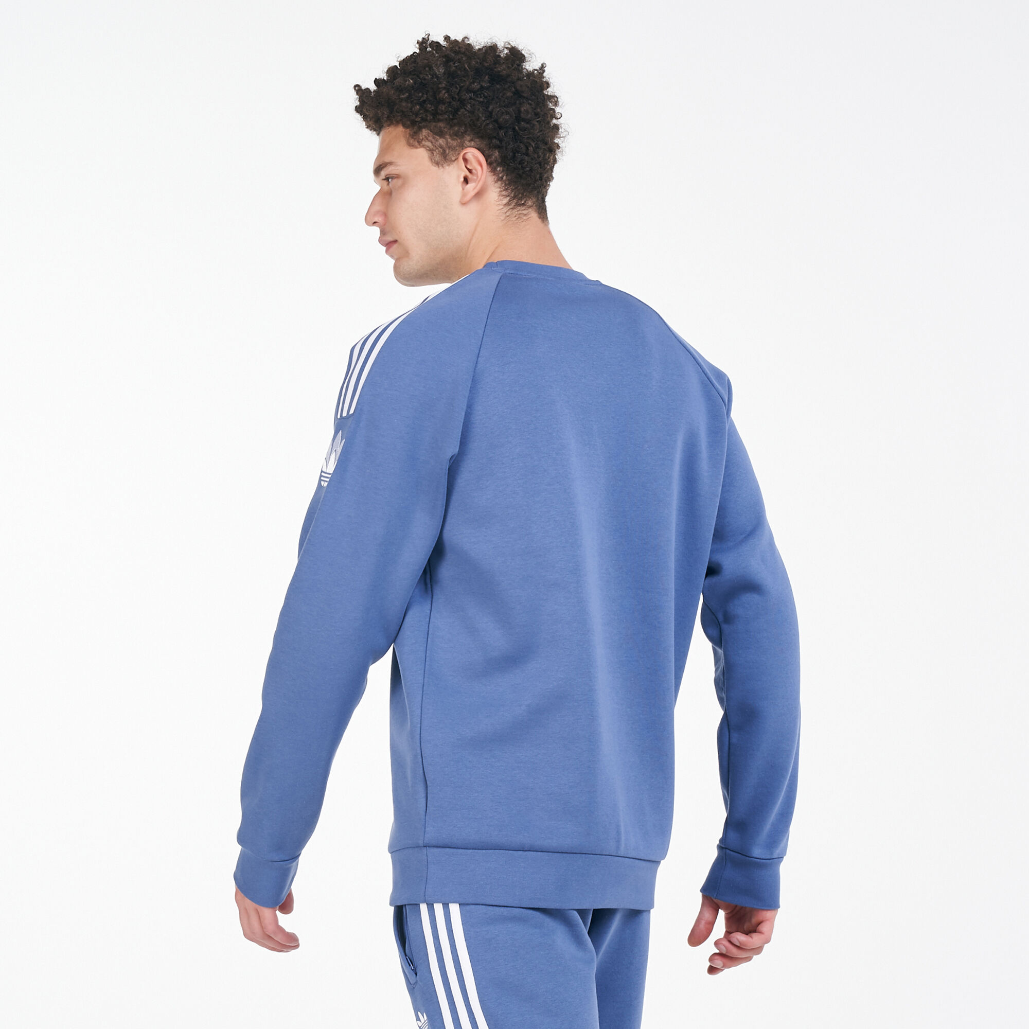 Adidas 3d hotsell trefoil stripe hoodie