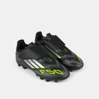 adidas Kids' F50 Club Firm/Multi-Ground Football Shoes Black