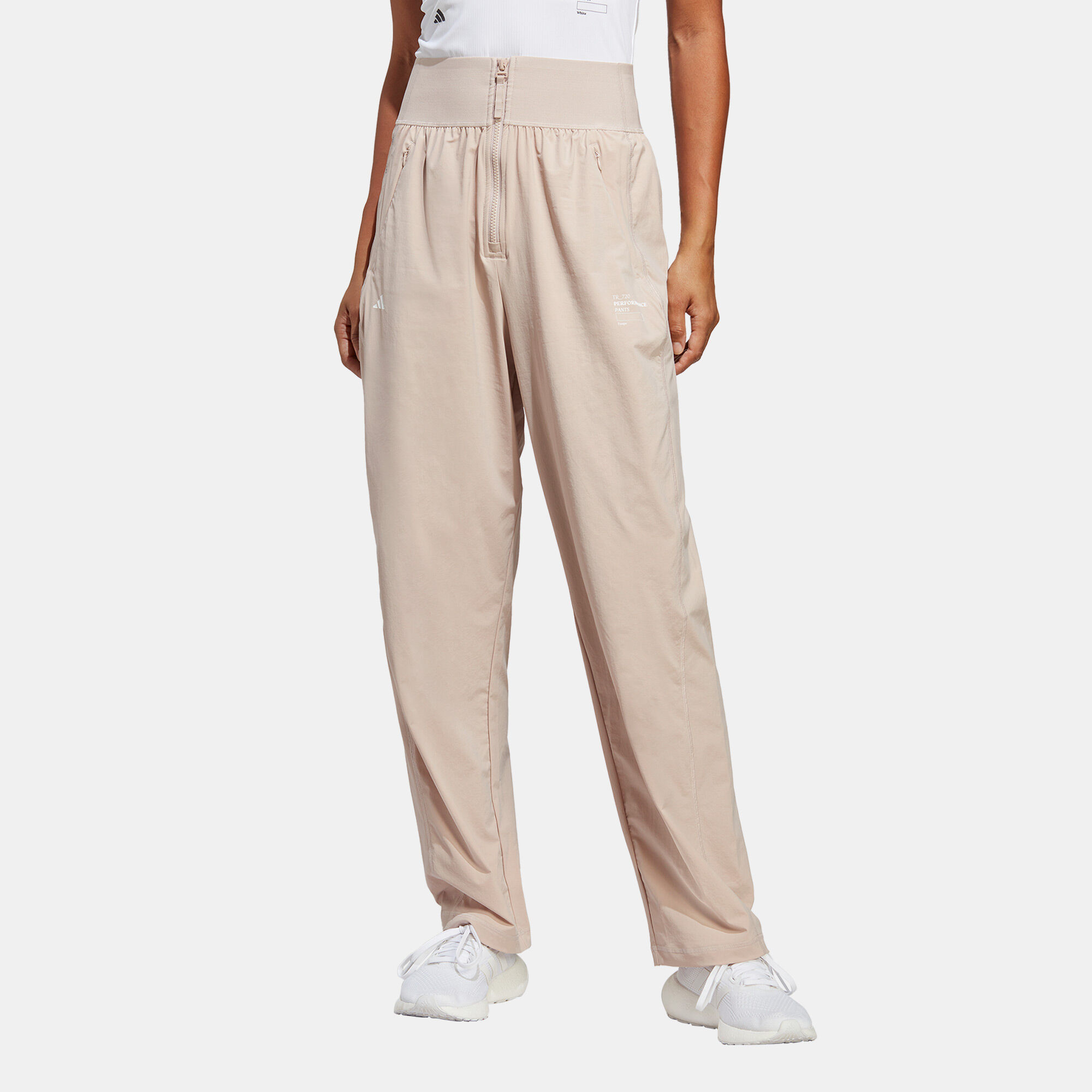 Beige adidas joggers deals