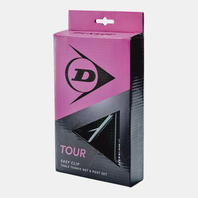 Dunlop Table Tennis AC Tour Net and Post Set Multi