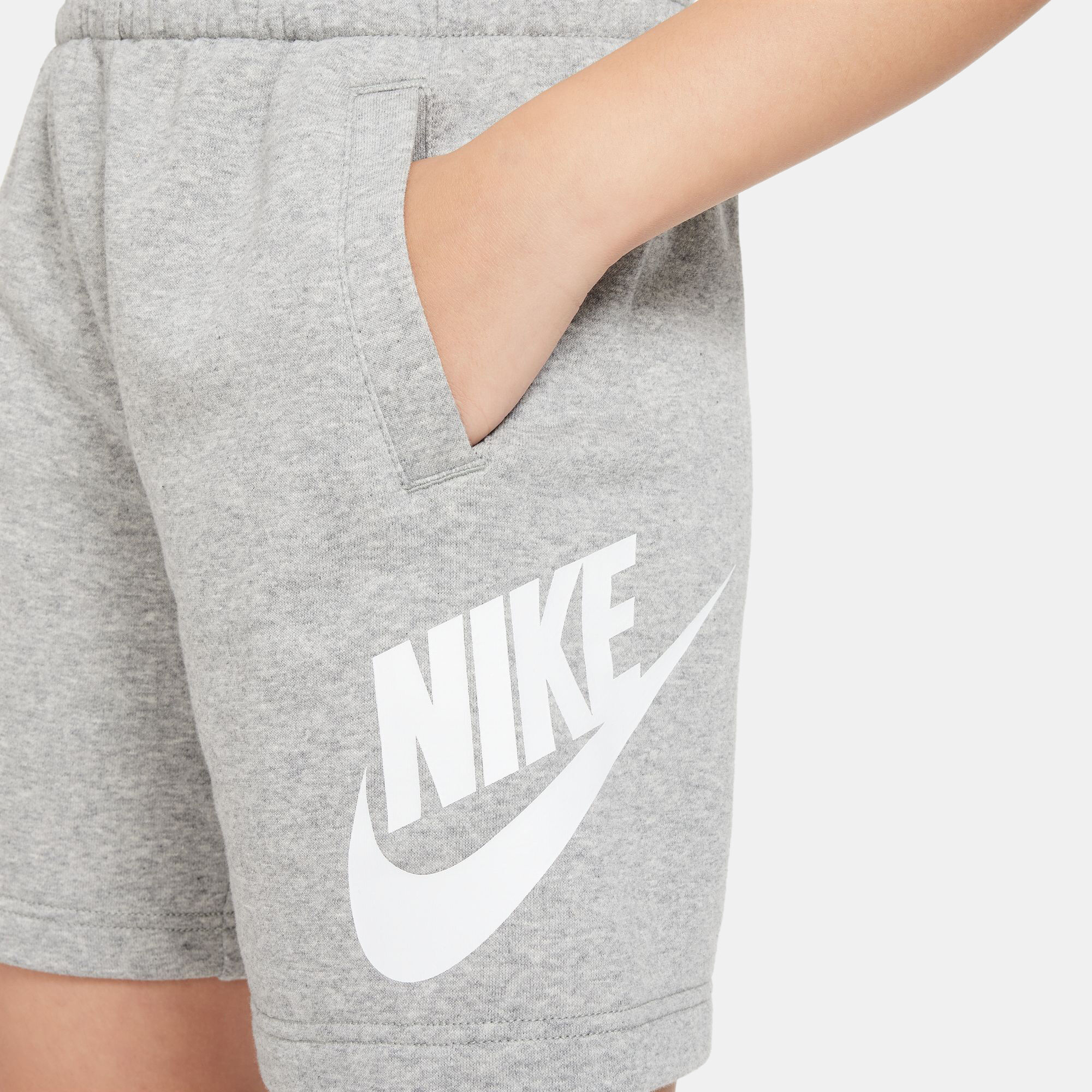 Kids Sportswear Club Fleece Shorts Grey Nike in Kuwait SSS