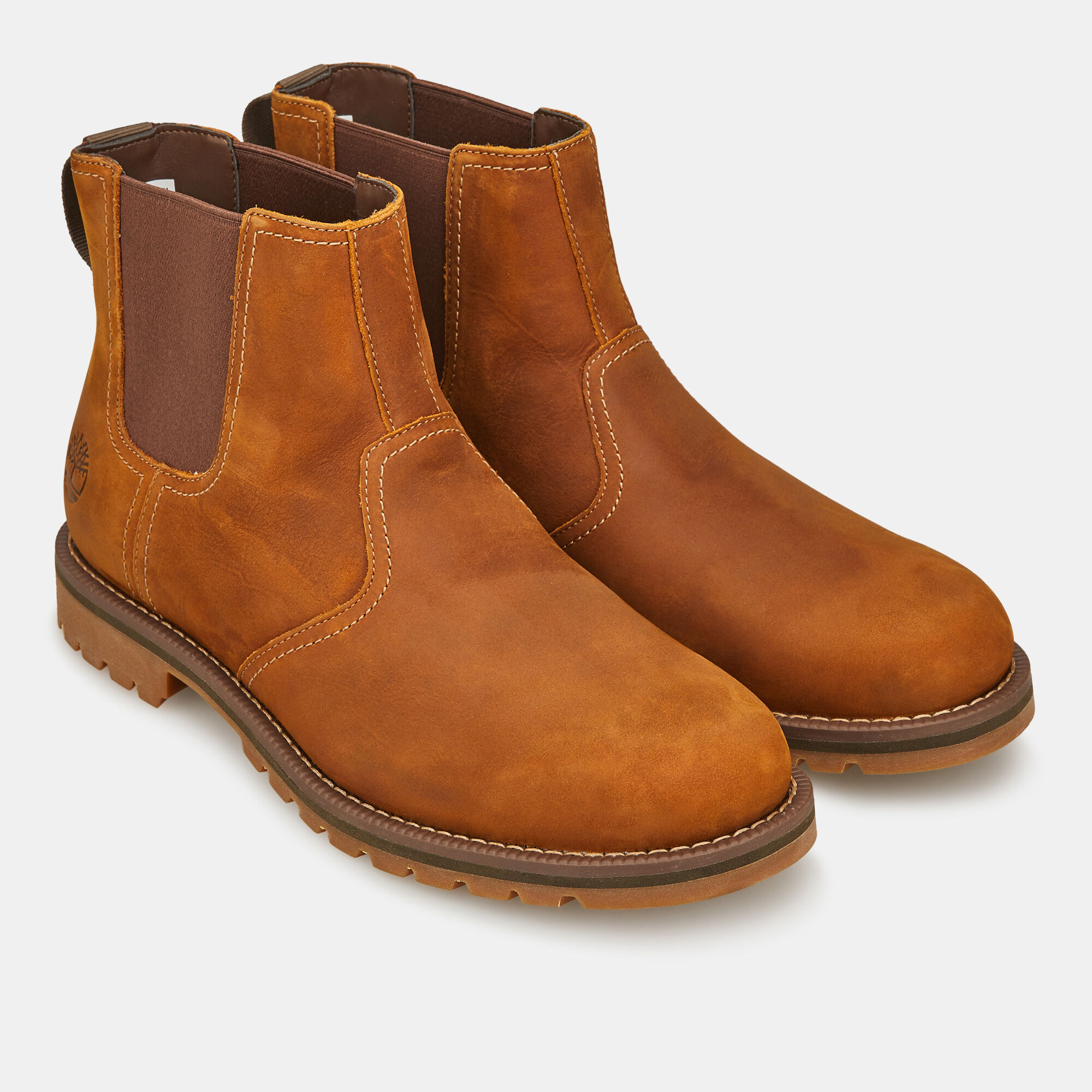 Timberland larchmont chelsea oakwood nubuck leather on sale