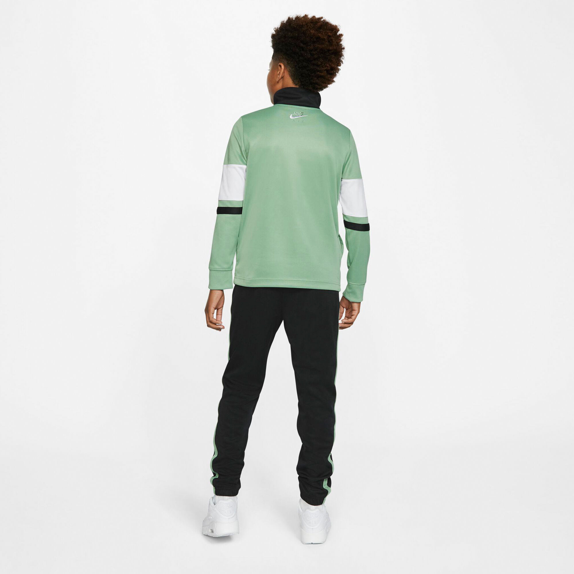 Nike air tracksuit clearance green