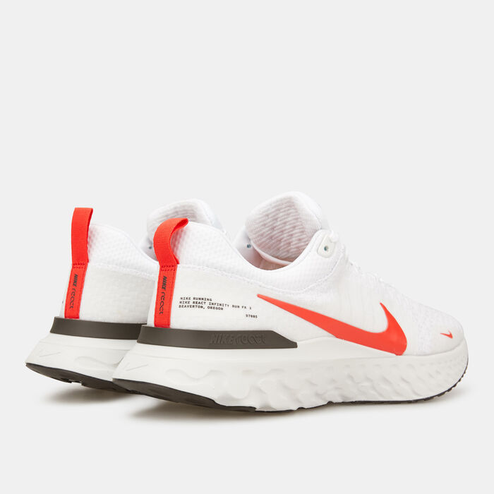 Nike Men's React Infinity 3 Road Running Shoe White image number 3