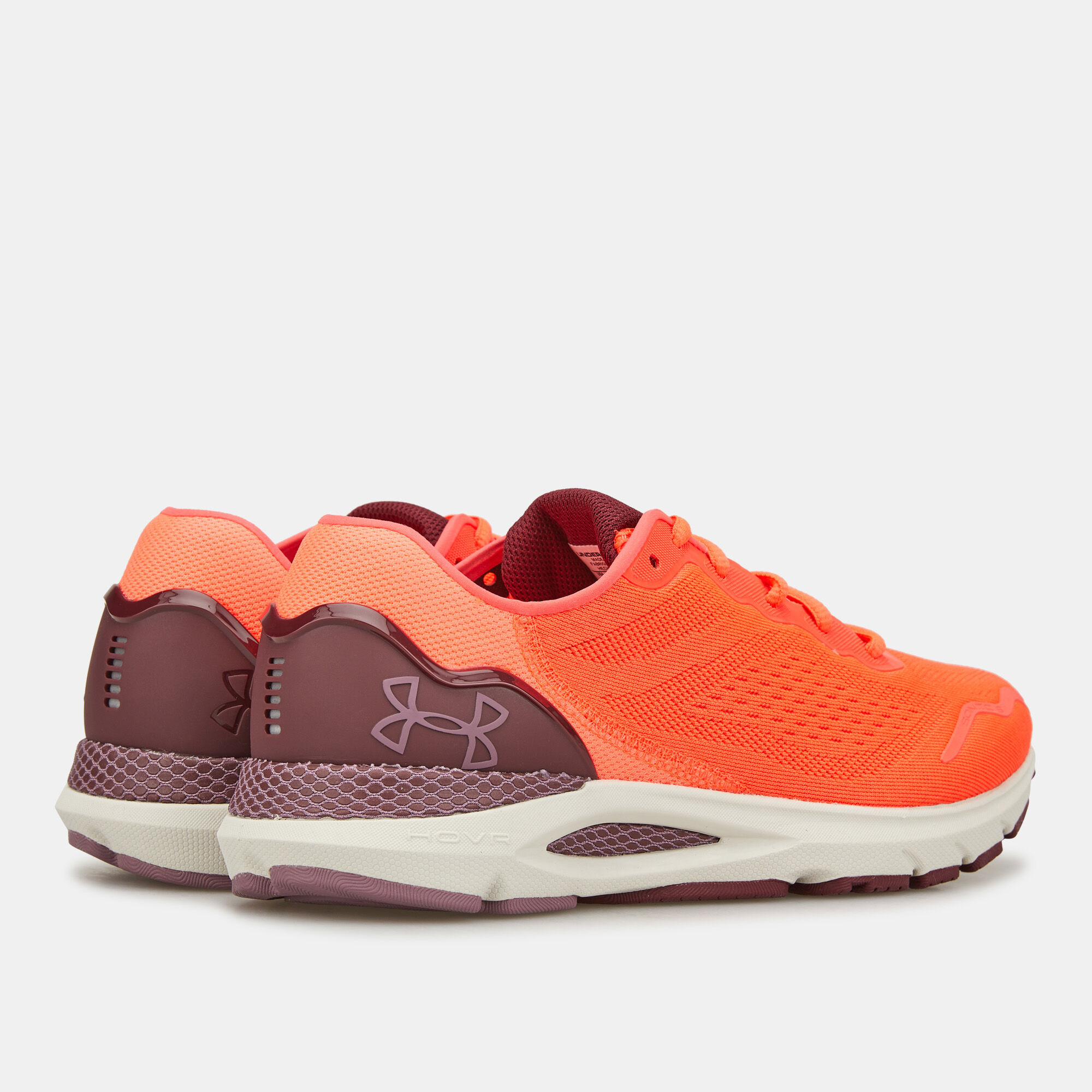 Under armour shoes womens red discount