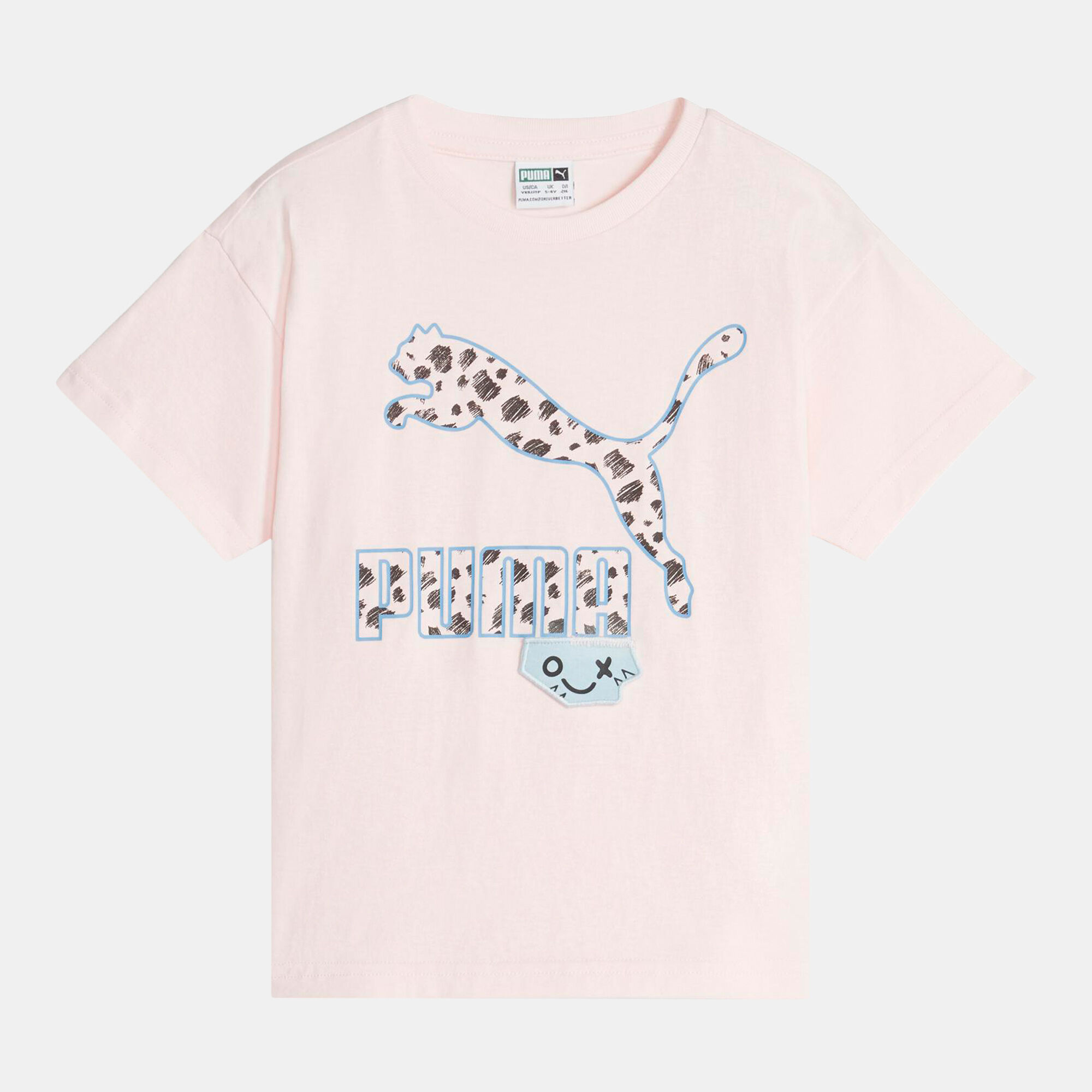 Kids Classics Mix Match T Shirt Pink PUMA in Kuwait SSS