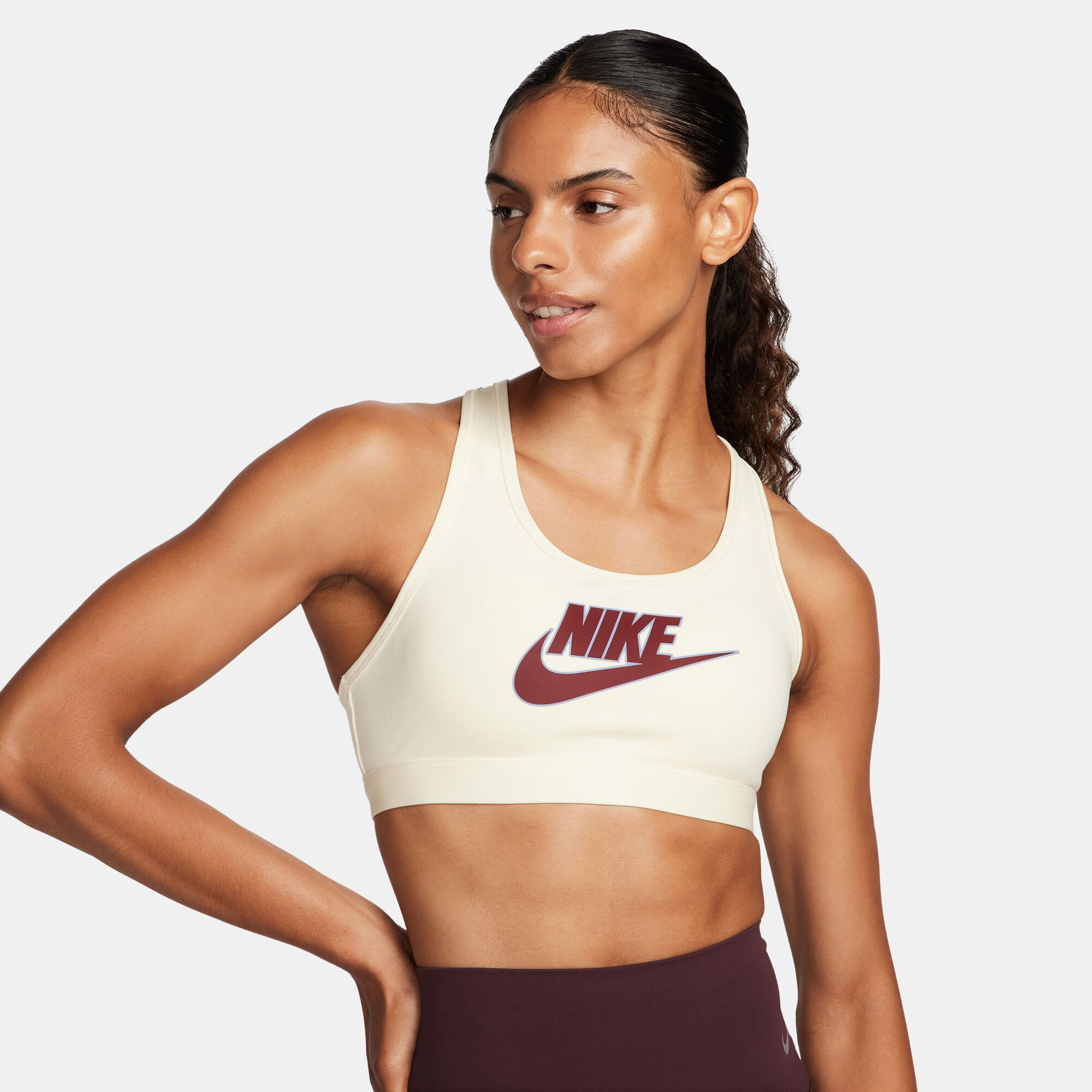 Nike pro classic swoosh bra shop