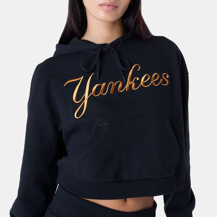 New Era Women's MLB New York Yankees Hoodie Black image number 3